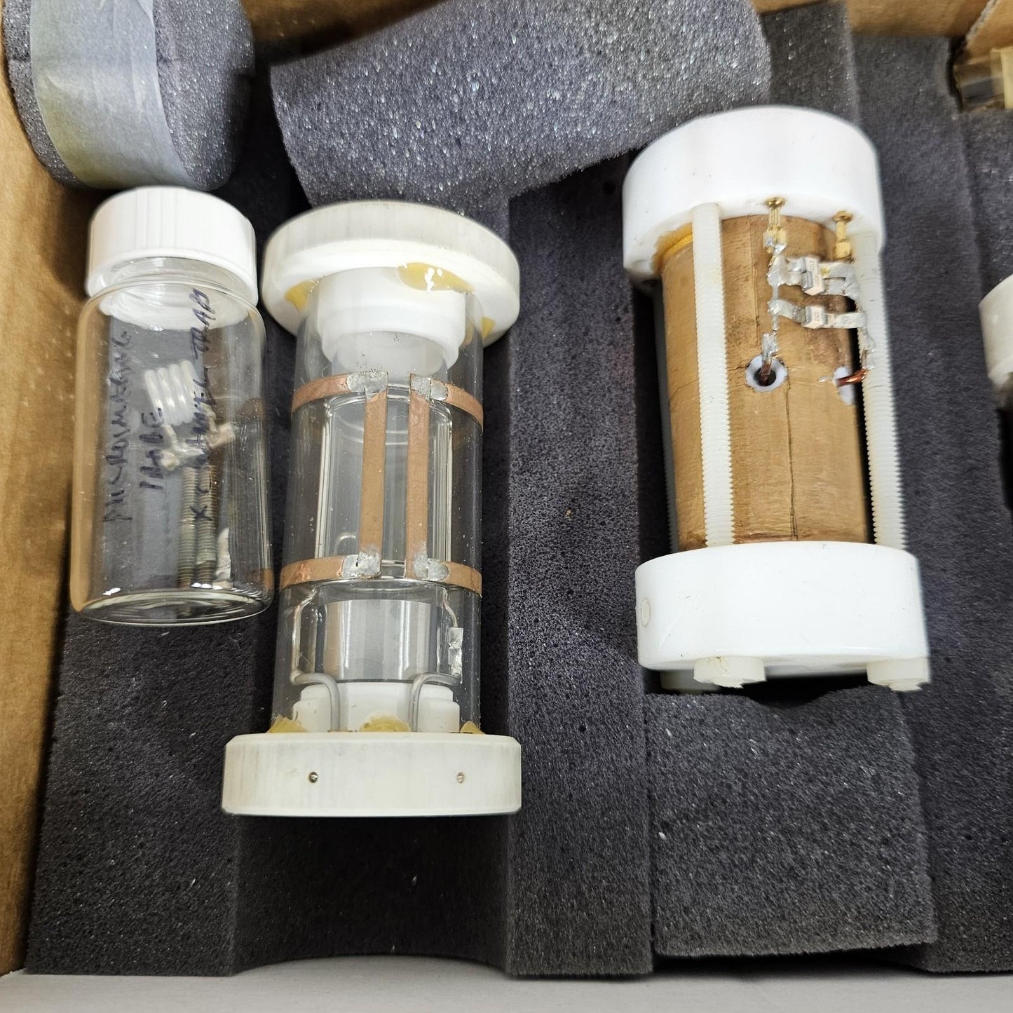 Bruker NMR Probe RF Coil & Sample Cell Lot Resonators Tuning Inserts Flow Tubes