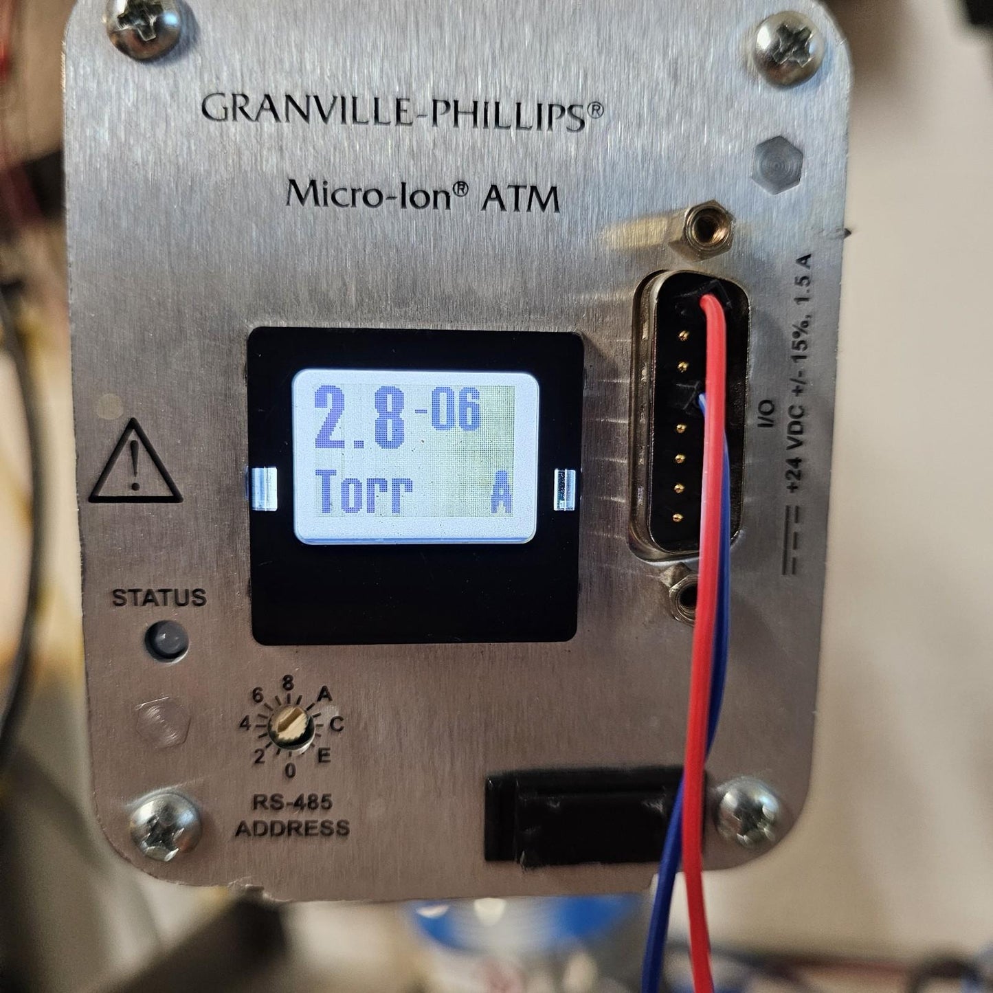 TESTED MKS Granville-Phillips 390802-2-YG-T Micro-Ion ATM Full-Range Vac Gauge