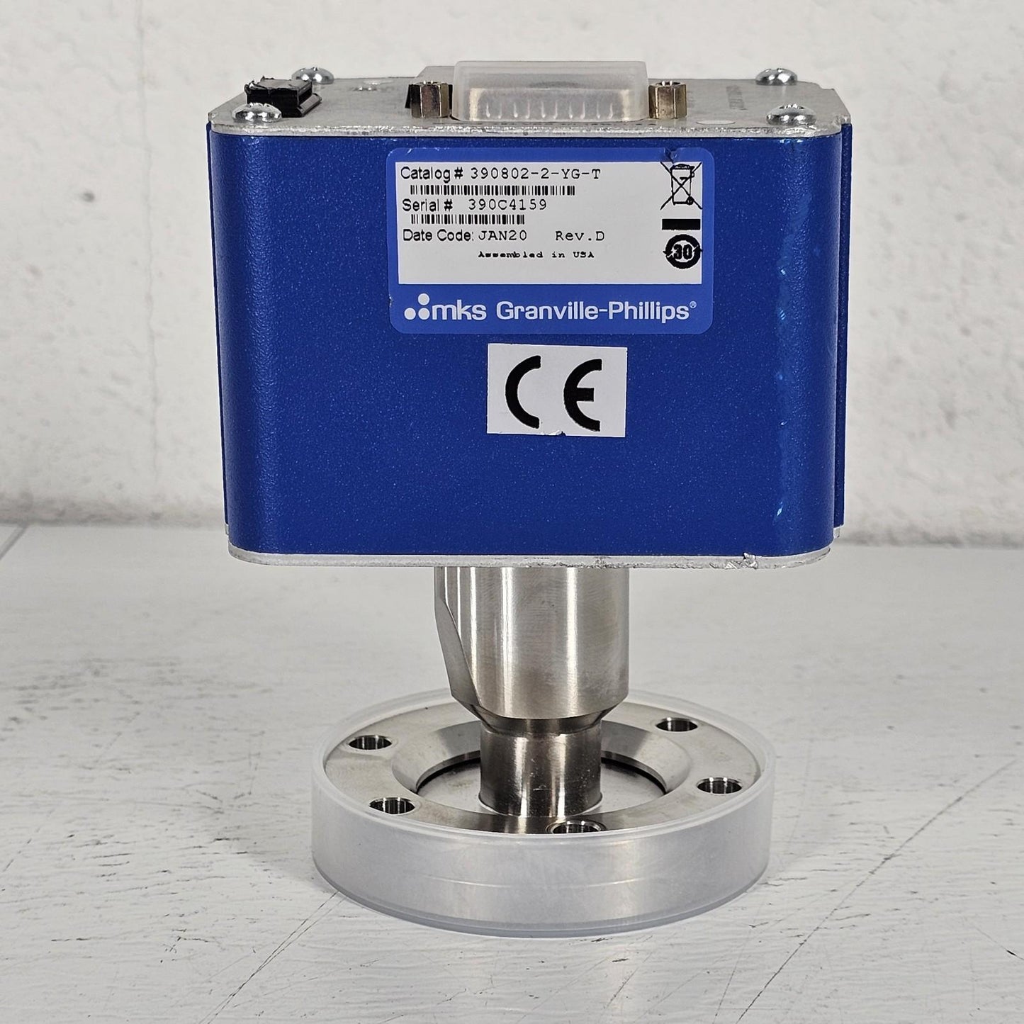 TESTED MKS Granville-Phillips 390802-2-YG-T Micro-Ion ATM Full-Range Vac Gauge