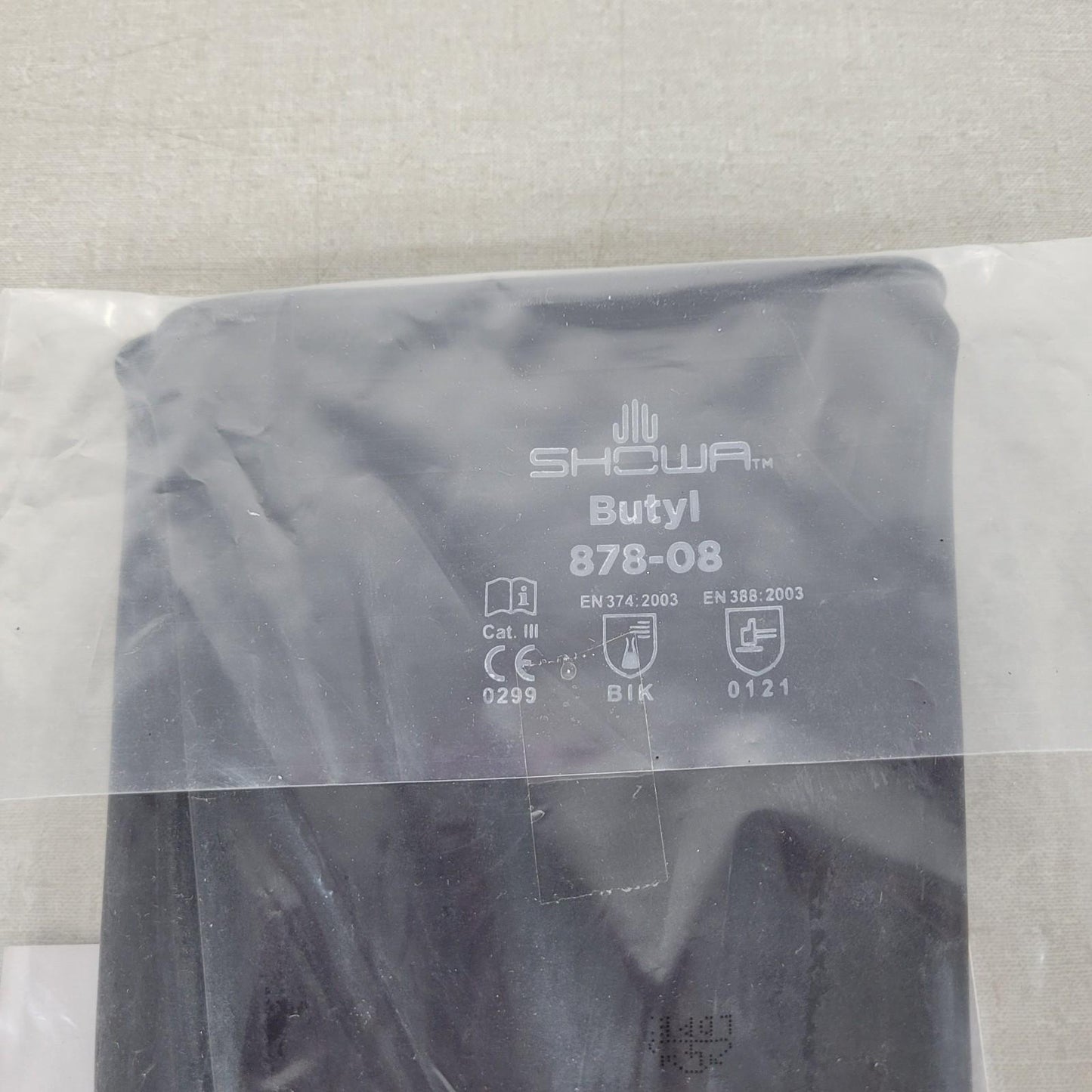 Pair Best Butyl 878-8 Chemical Thick Chemical and Acid Resistant Rubber Gloves