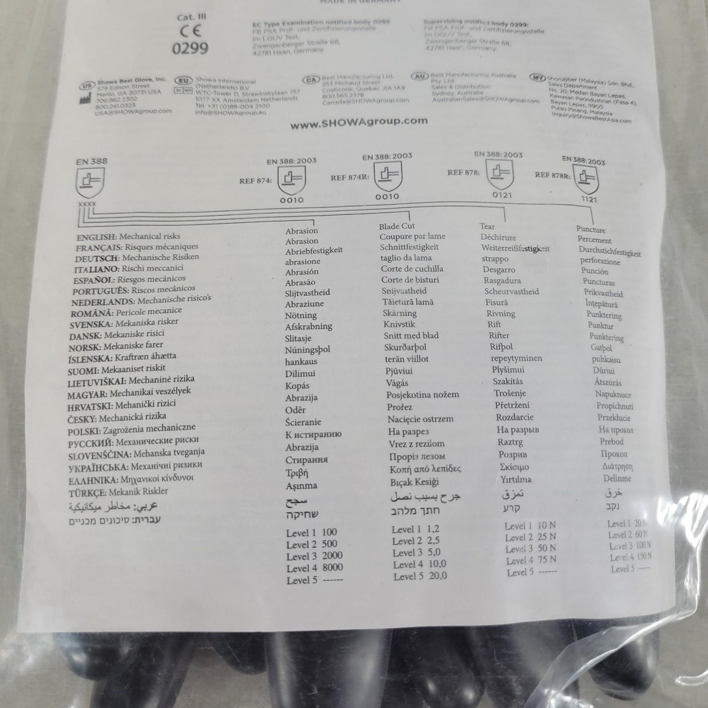 Pair Best Butyl 878-8 Chemical Thick Chemical and Acid Resistant Rubber Gloves