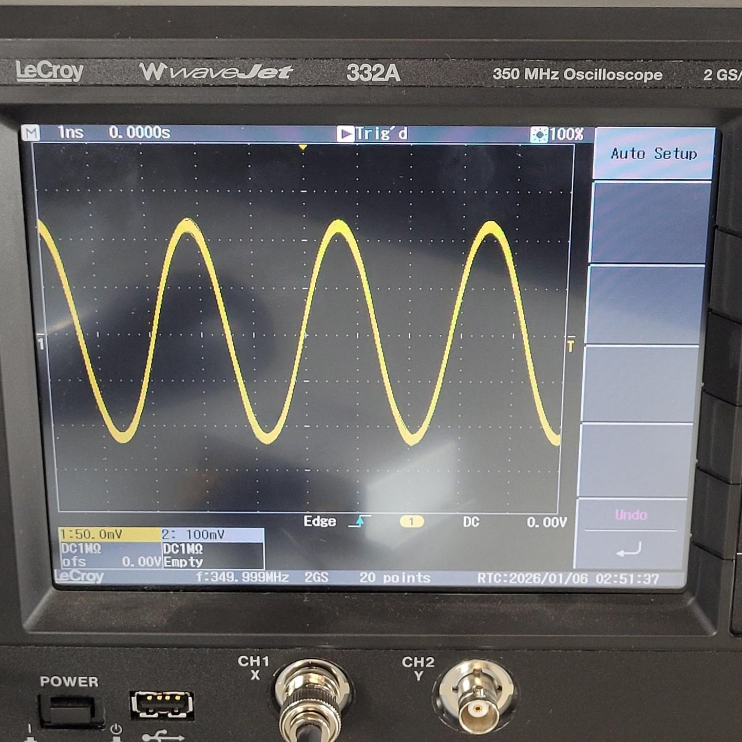 TESTED Windfreak Tech SynthNV 34MHz-4.4GHz RF Signal Generator + Power Detector