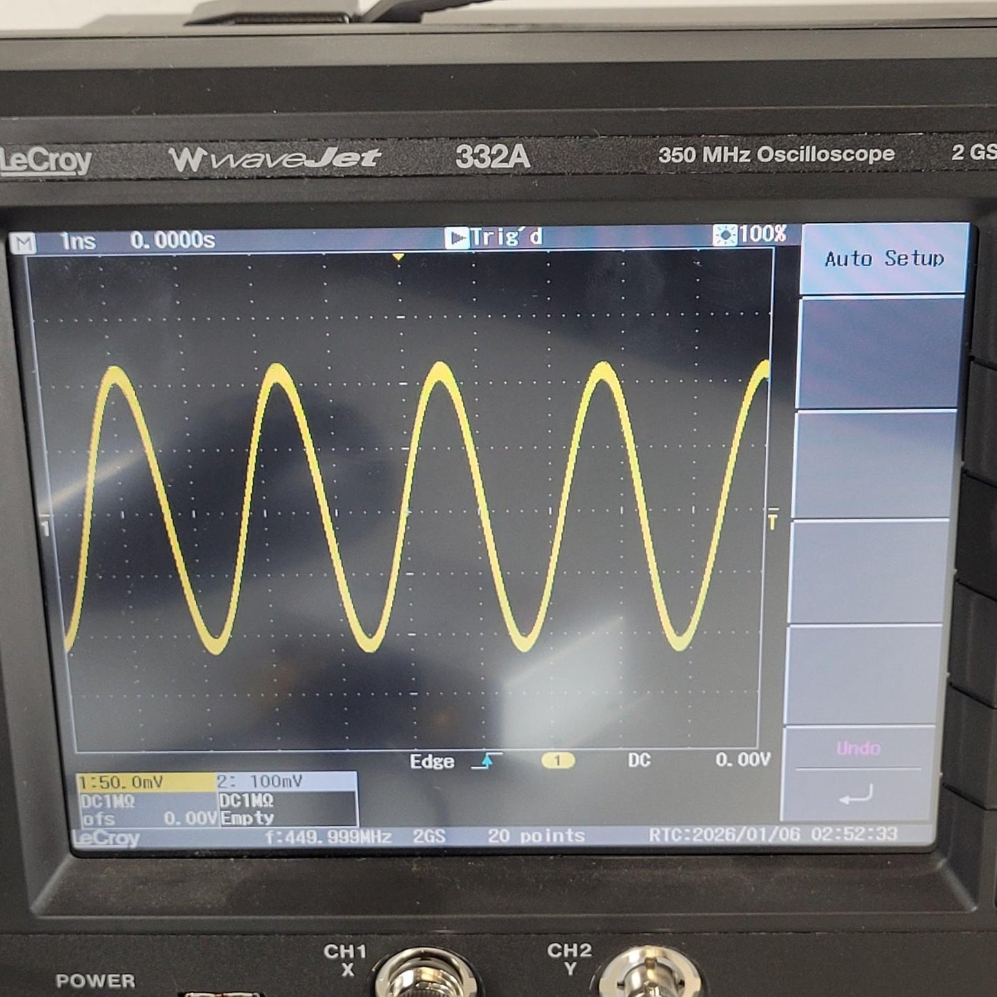 TESTED Windfreak Tech SynthNV 34MHz-4.4GHz RF Signal Generator + Power Detector
