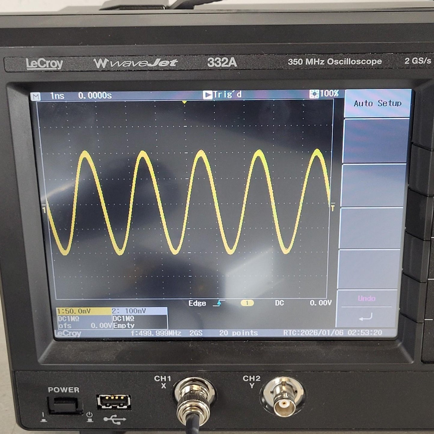 TESTED Windfreak Tech SynthNV 34MHz-4.4GHz RF Signal Generator + Power Detector