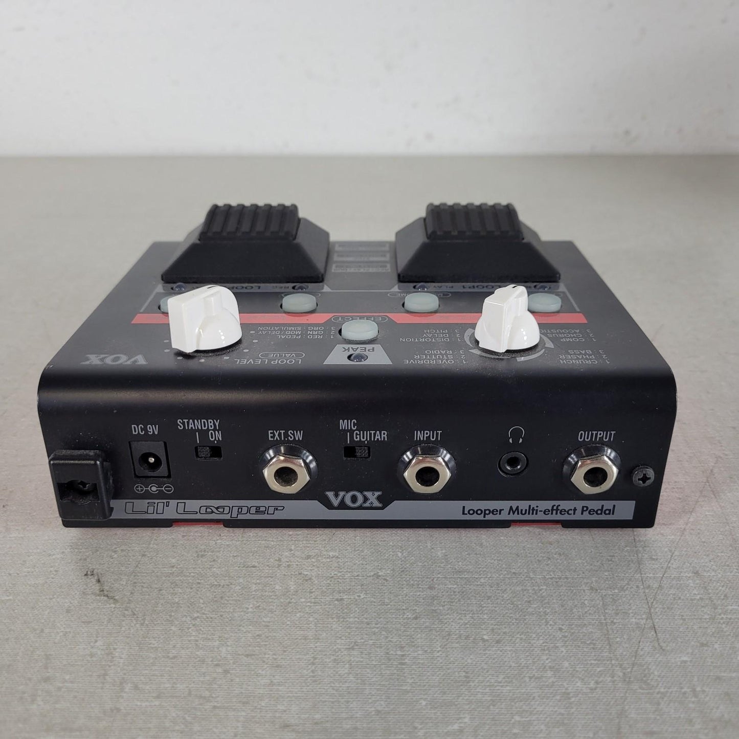 Vox Amplifications VLL-1 Lil' Looper Multi-effect Pedal Two Independent Loops