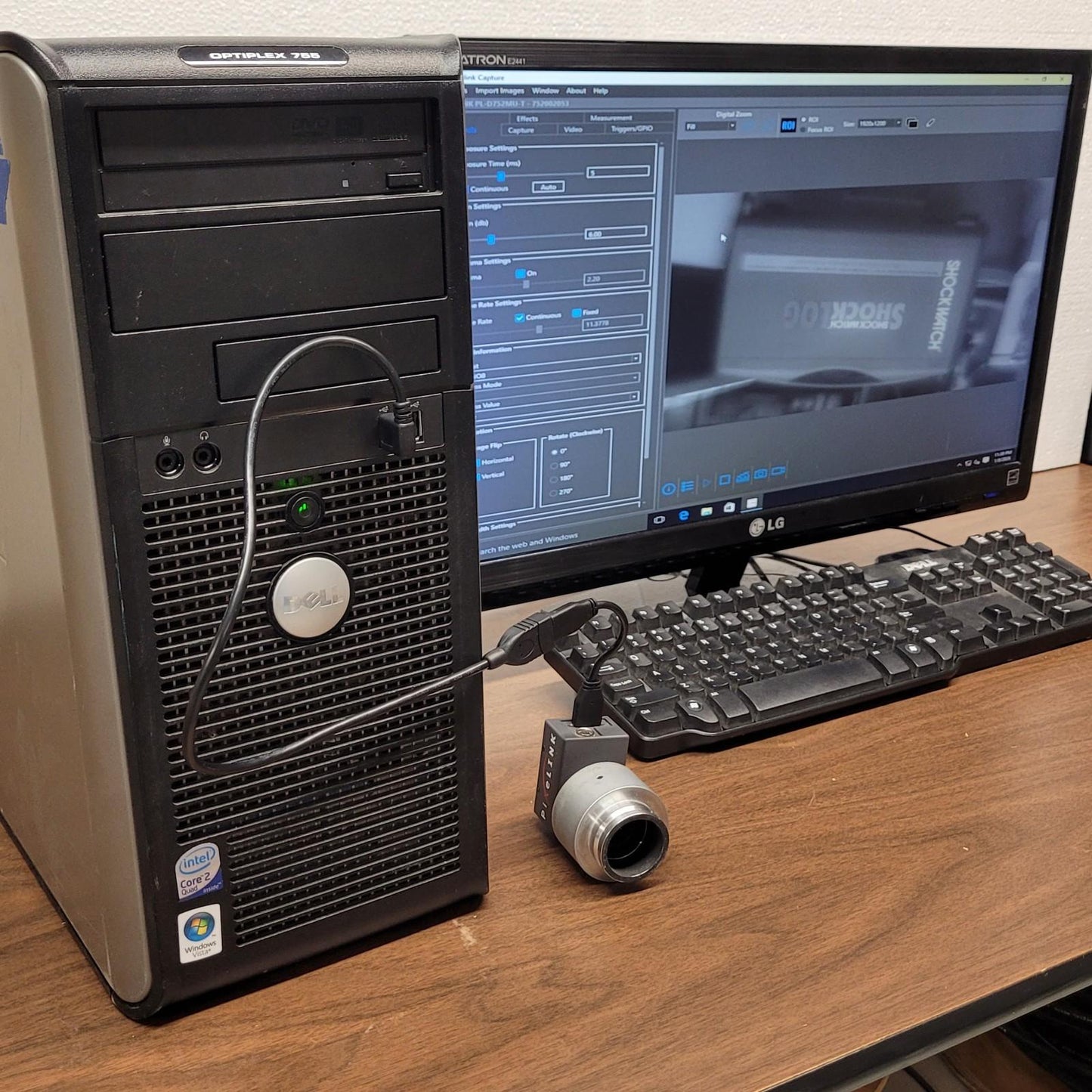 TESTED PixeLINK PL-D752MU-T Monochrome Camera 2.3MP C-Mount USB 3.0 1920x1200