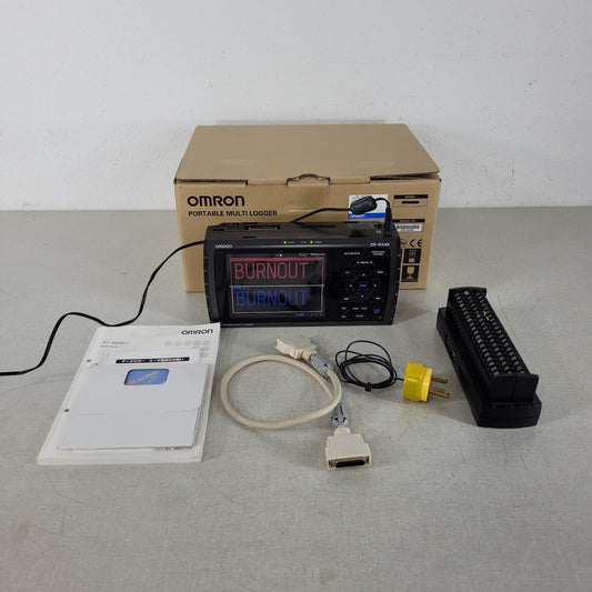 Omron ZR-RX45 V Portable Multi Data 200-Channel Expandable Measurement Logger