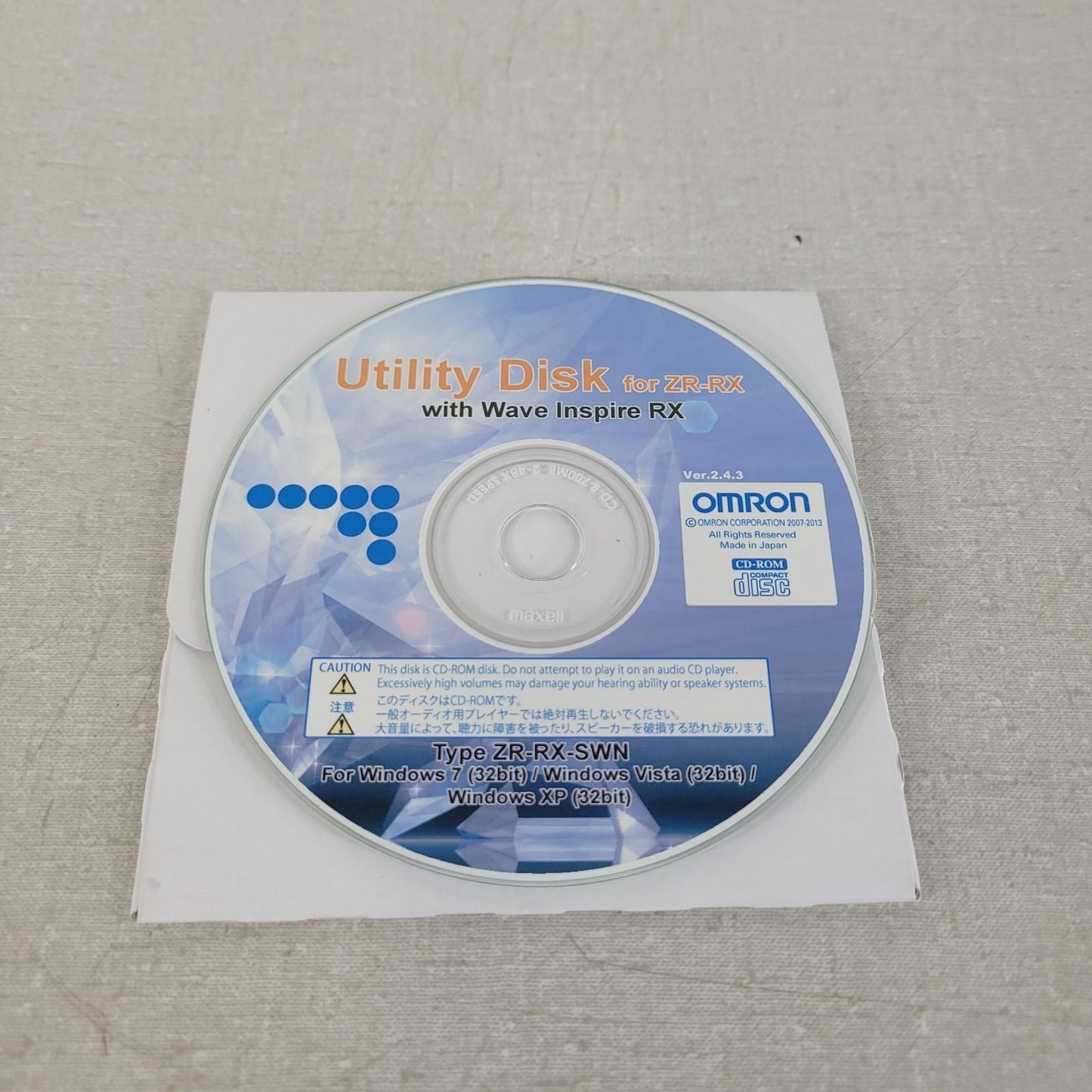Omron ZR-RX45 V Portable Multi Data 200-Channel Expandable Measurement Logger