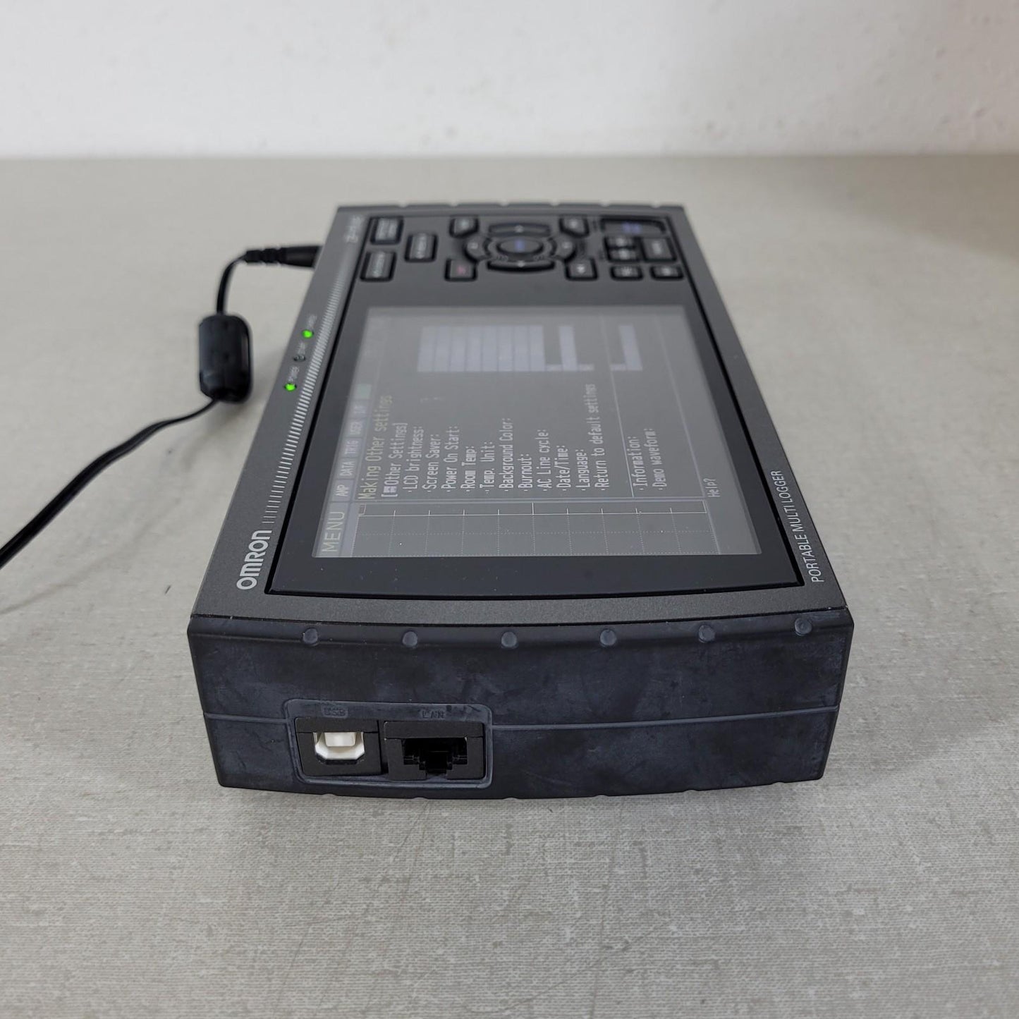 Omron ZR-RX45 V Portable Multi Data 200-Channel Expandable Measurement Logger
