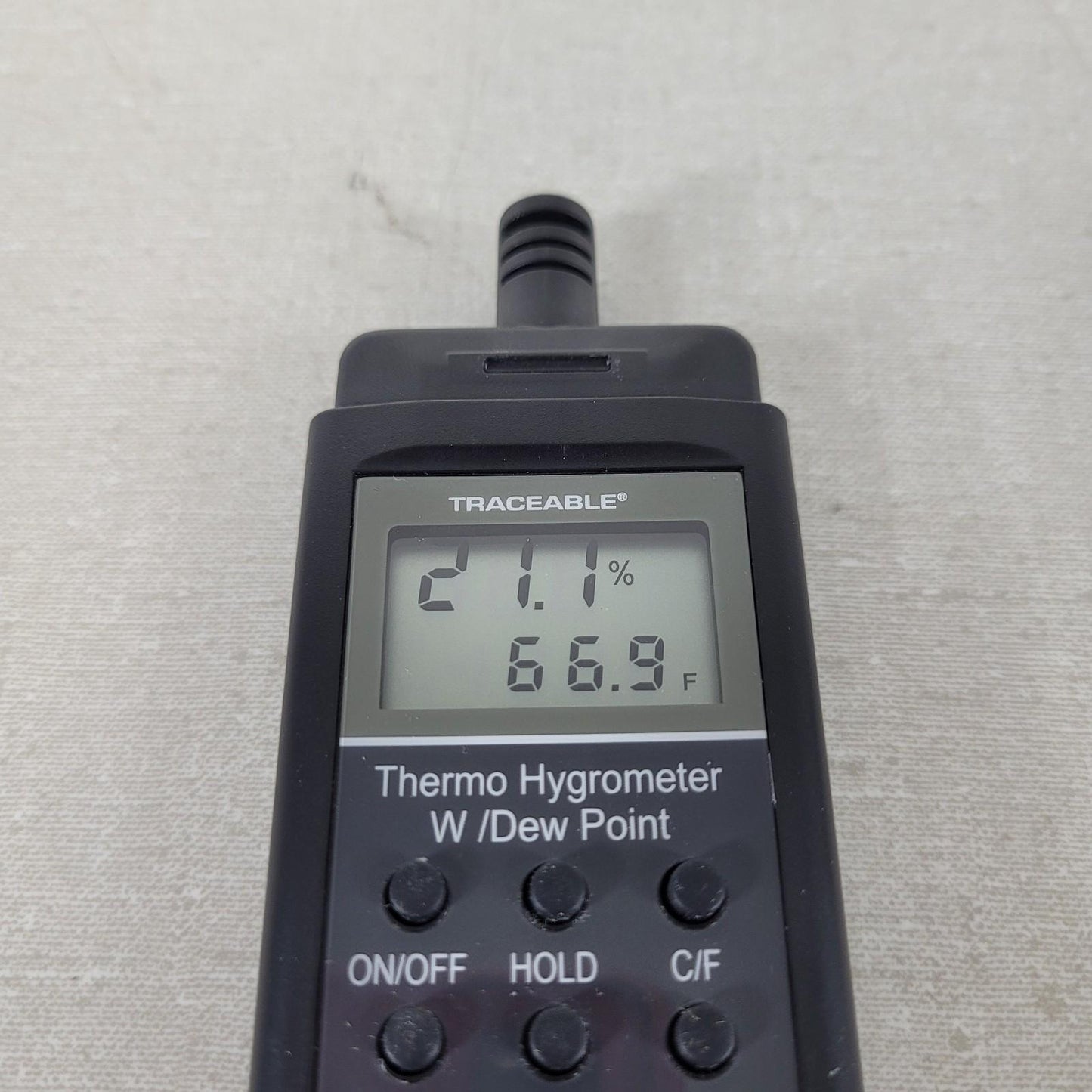 VWR 12777-834 Digital Pocket Size Dew Point Hygrometer and Thermometer