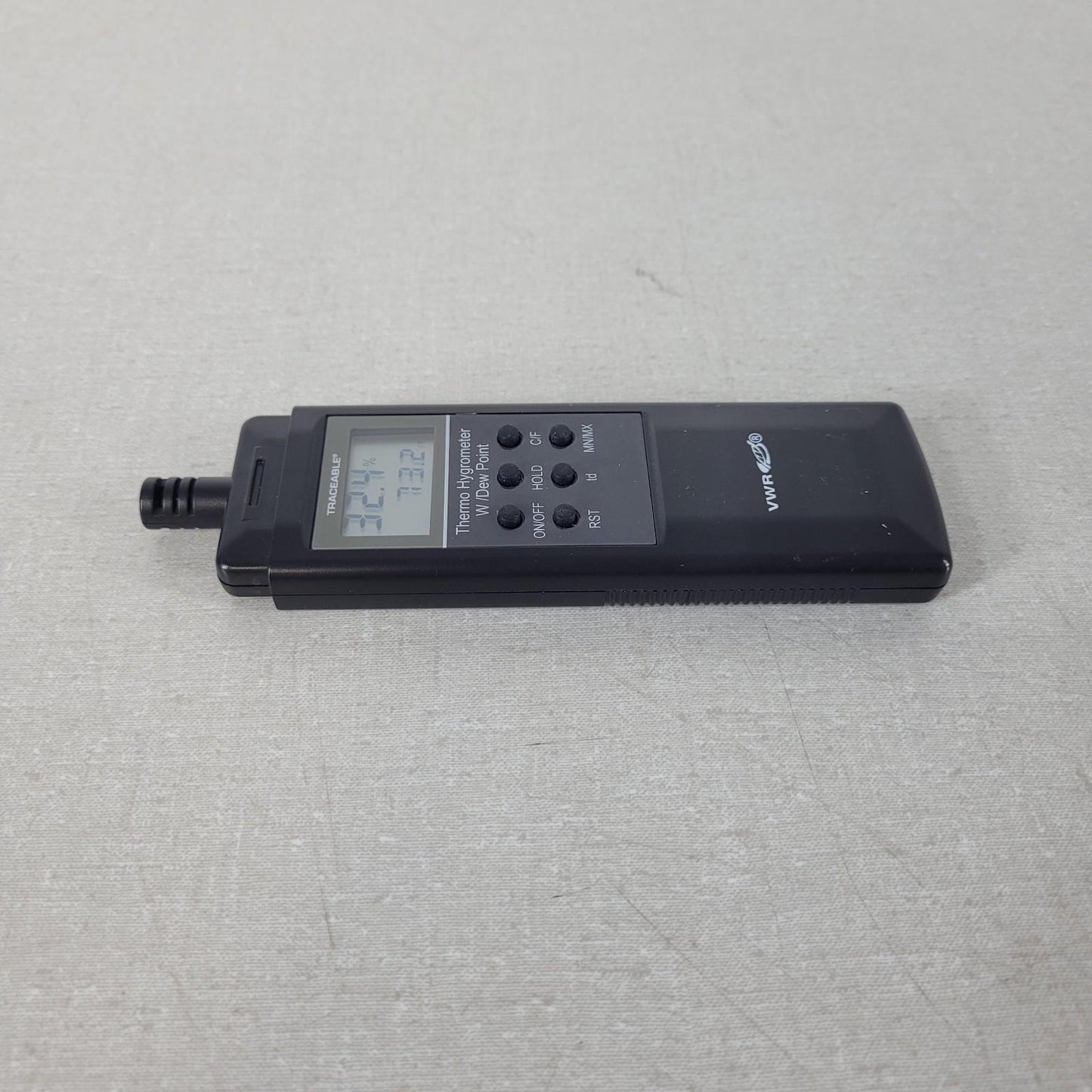 VWR 12777-834 Digital Pocket Size Dew Point Hygrometer and Thermometer