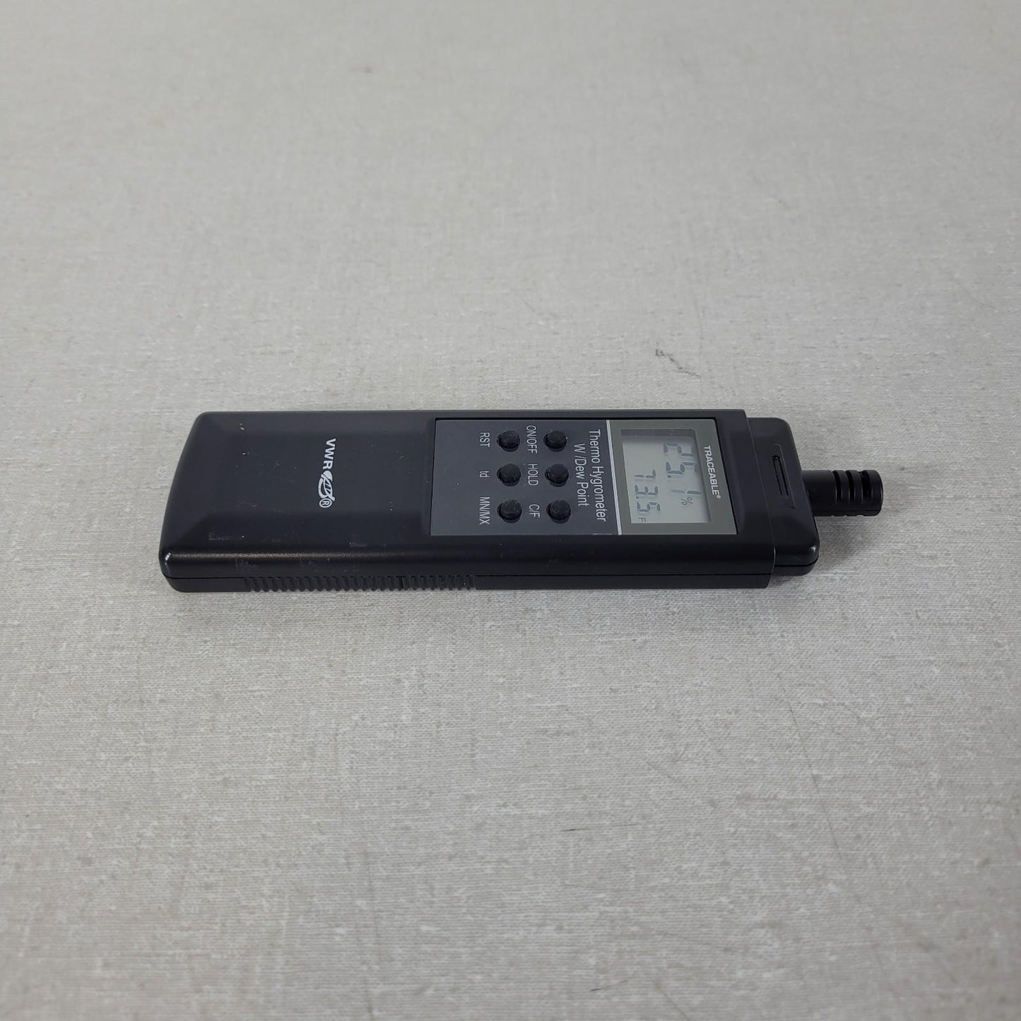 VWR 12777-834 Digital Pocket Size Dew Point Hygrometer and Thermometer