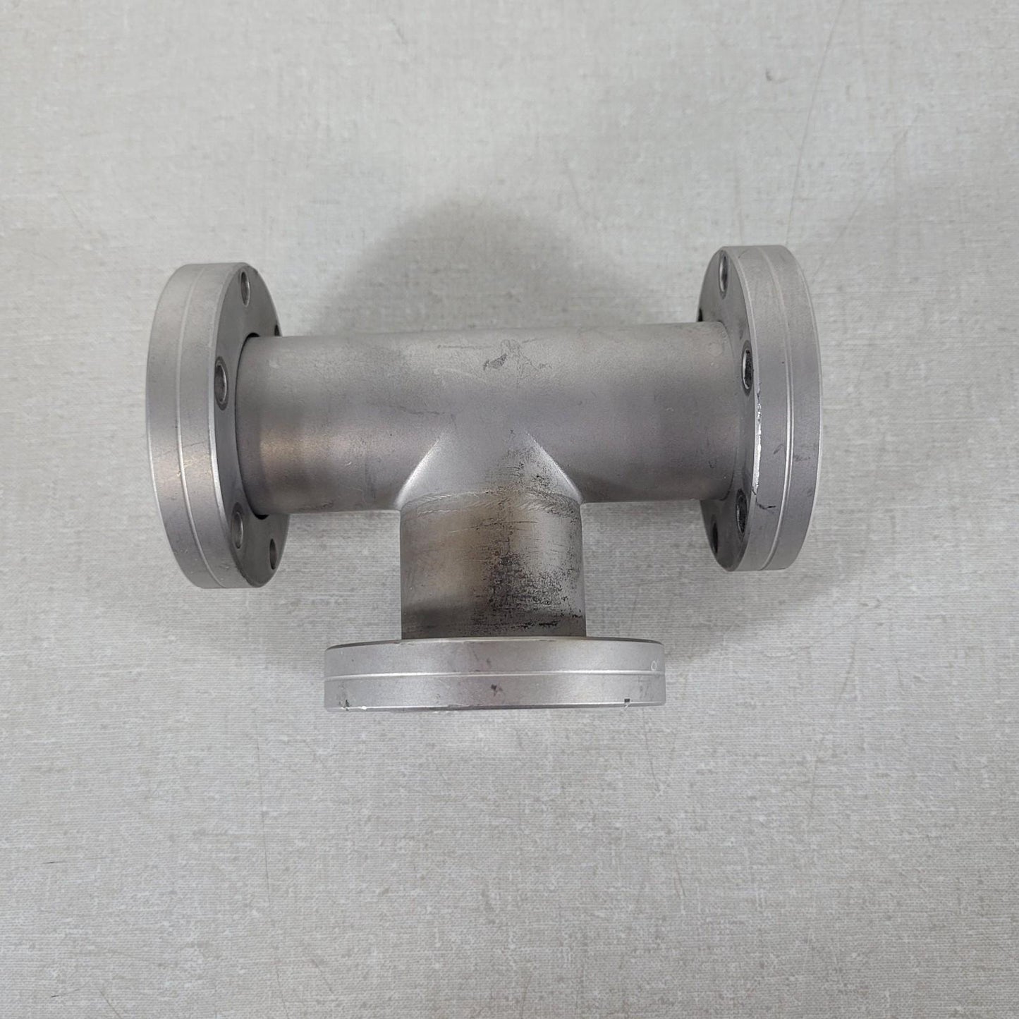 DN35CF 2.75" CF Conflat Tee Stainless Steel 3-Way Ultra High Vacuum UHV Splitter