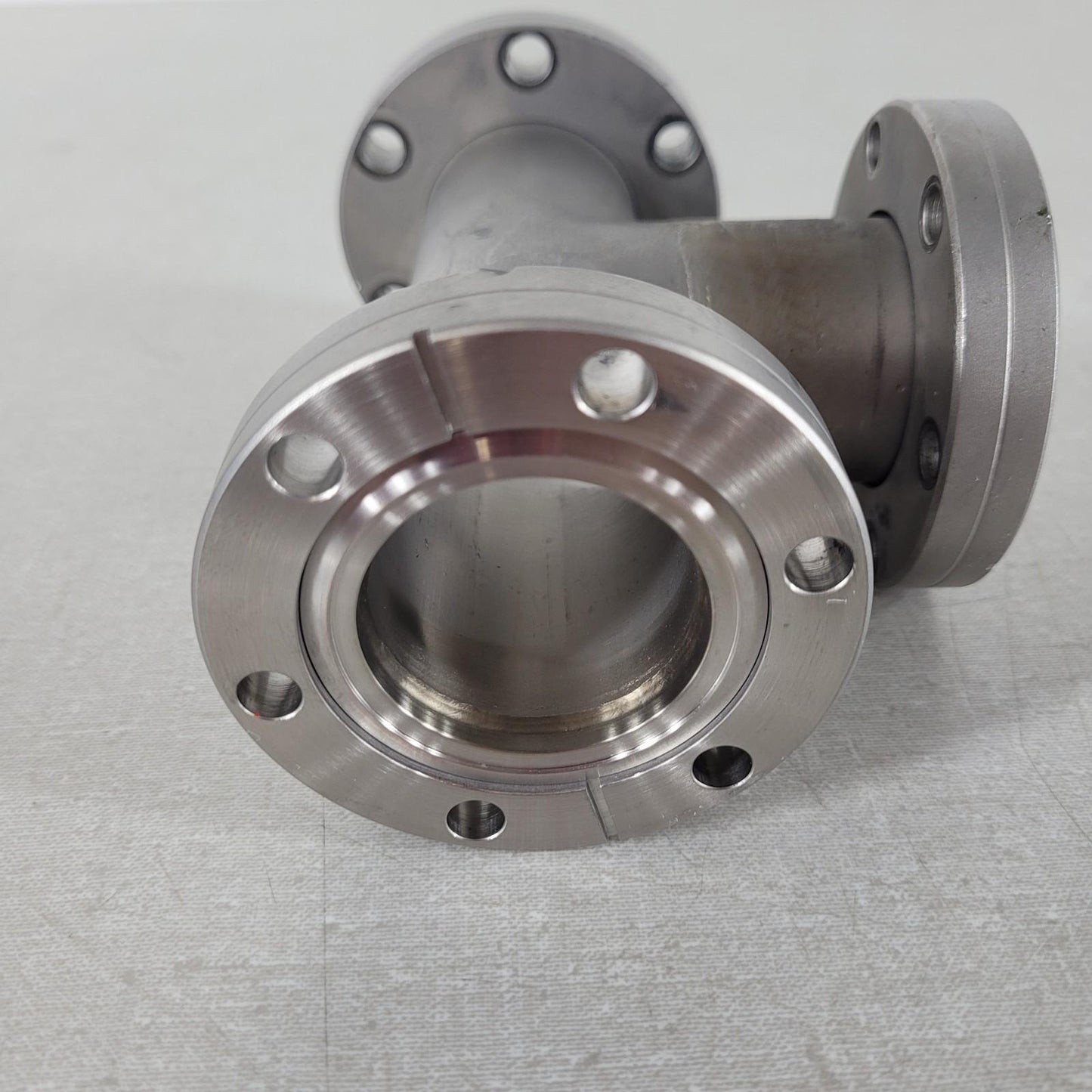 DN35CF 2.75" CF Conflat Tee Stainless Steel 3-Way Ultra High Vacuum UHV Splitter
