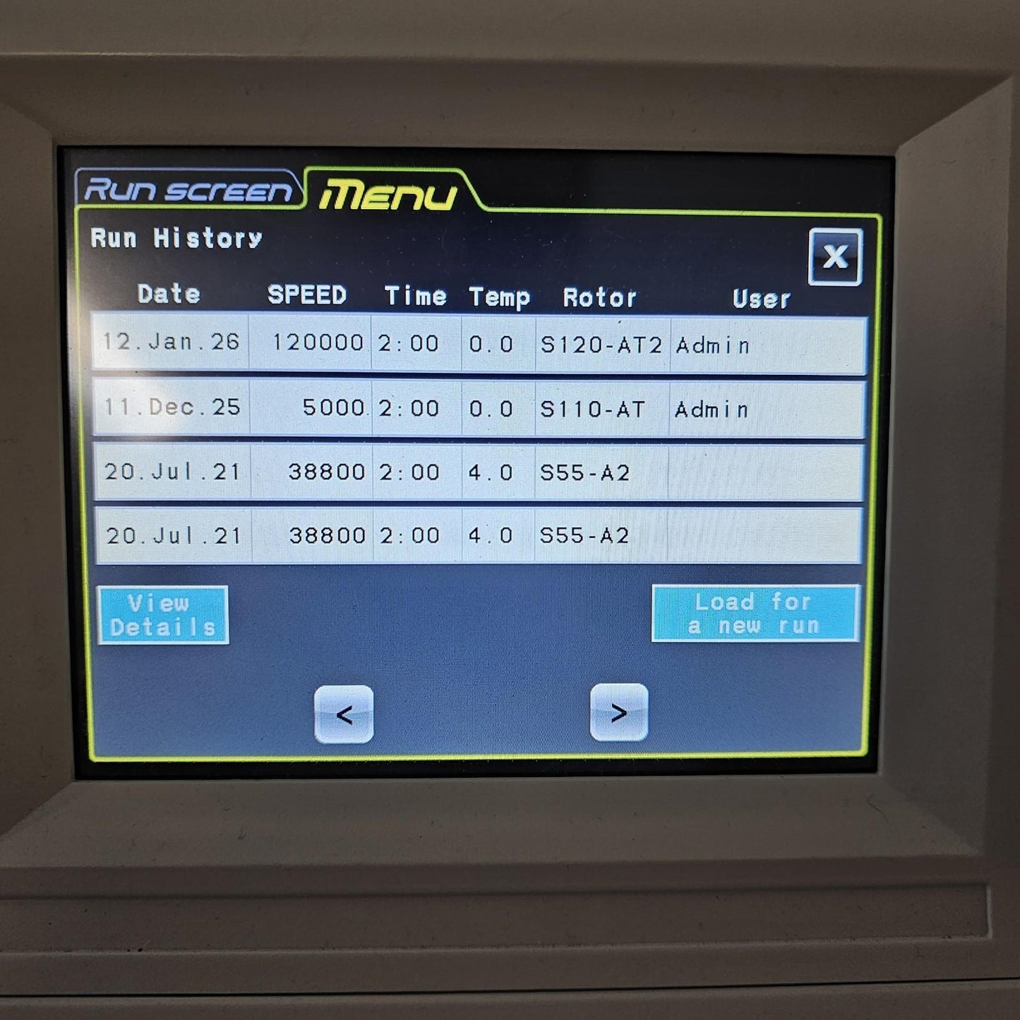 TESTED- Thermo Sorvall MX120+ Micro Ultracentrifuge 120k RPM w/ S120-AT2 Rotor