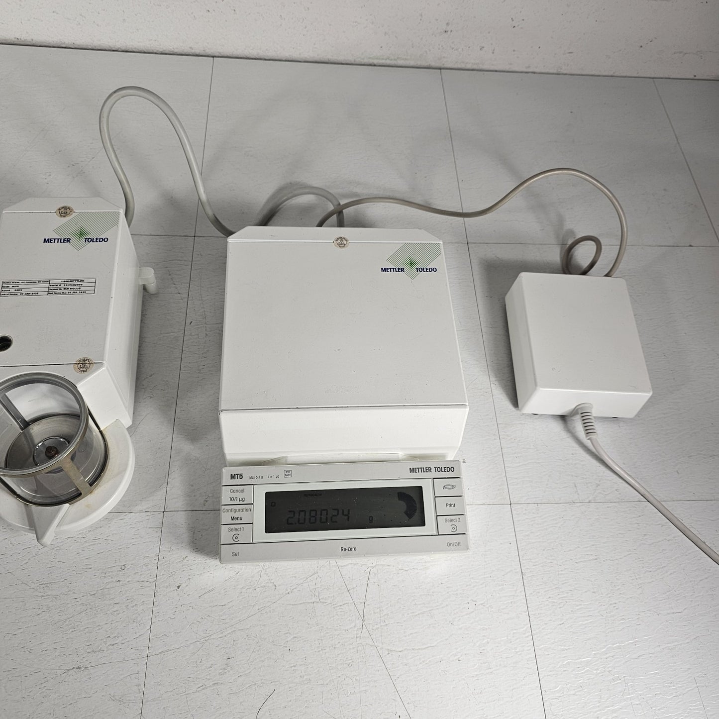 PARTS Mettler Toledo MT5 Analytical Ultra Microbalance Max 5.1g Precision 1ug