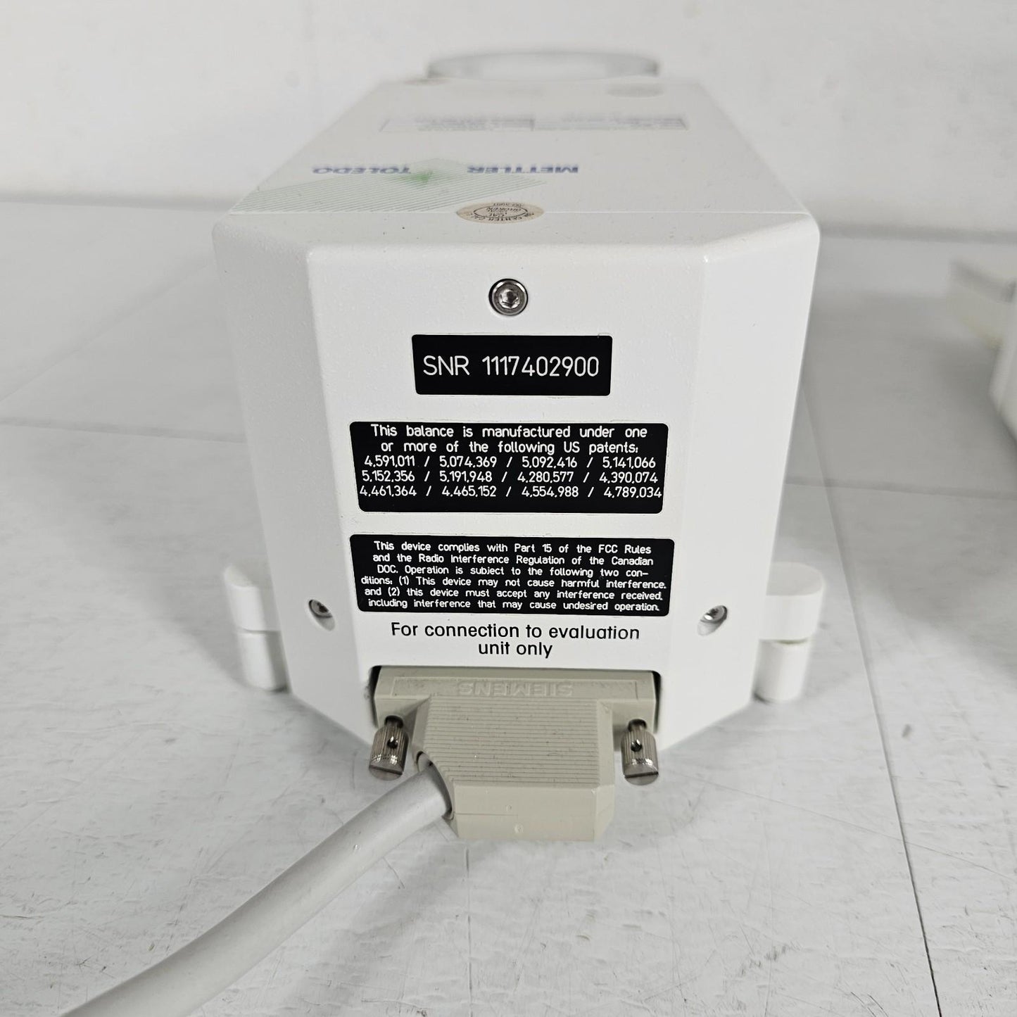 PARTS Mettler Toledo MT5 Analytical Ultra Microbalance Max 5.1g Precision 1ug