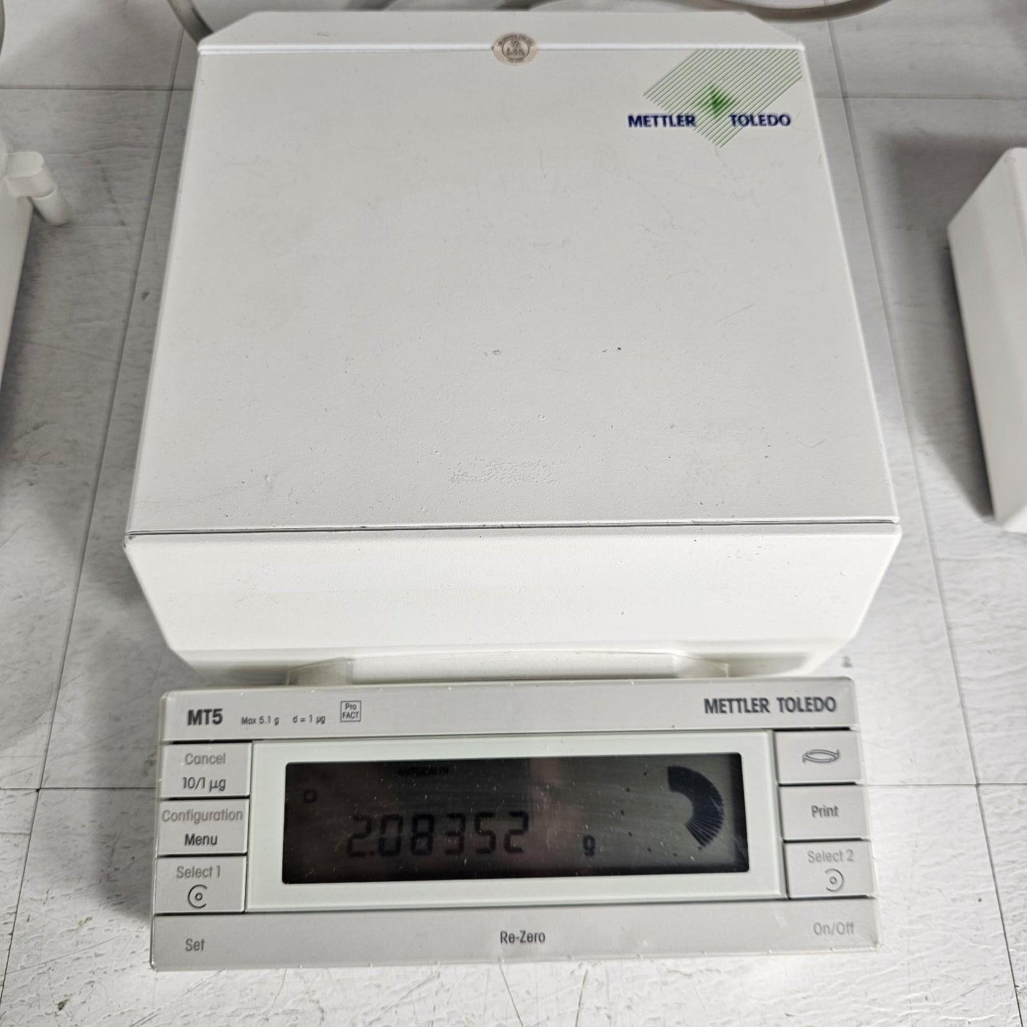 PARTS Mettler Toledo MT5 Analytical Ultra Microbalance Max 5.1g Precision 1ug