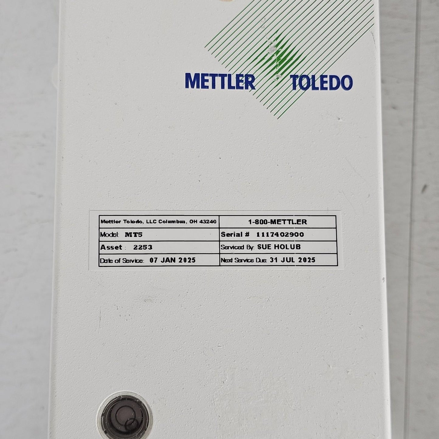 PARTS Mettler Toledo MT5 Analytical Ultra Microbalance Max 5.1g Precision 1ug