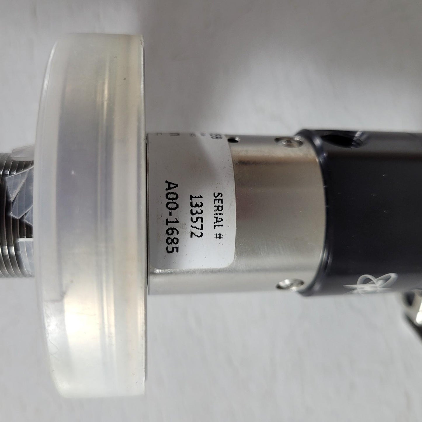 Huntington 3" Stroke Linear Pneumatic Feedthrough Bellows DN35CF 2.75" CF UHV
