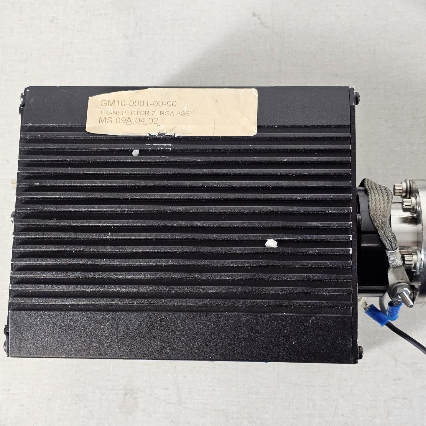 TESTED Inficon H100M RGA 1-100 AMU Faraday Electron Multiplier DN35CF TWare32 PC