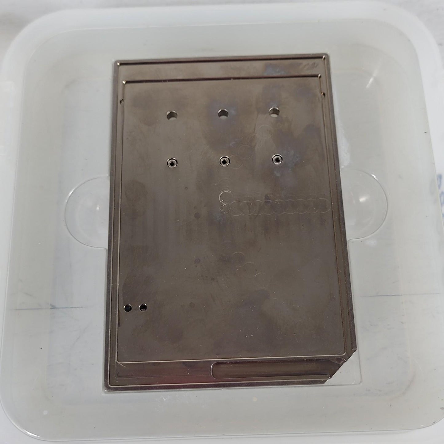 Bruker G5098 Maldi TOF Mass Spectrometer Accessories Adaptor Baseplate 5"x3.25"