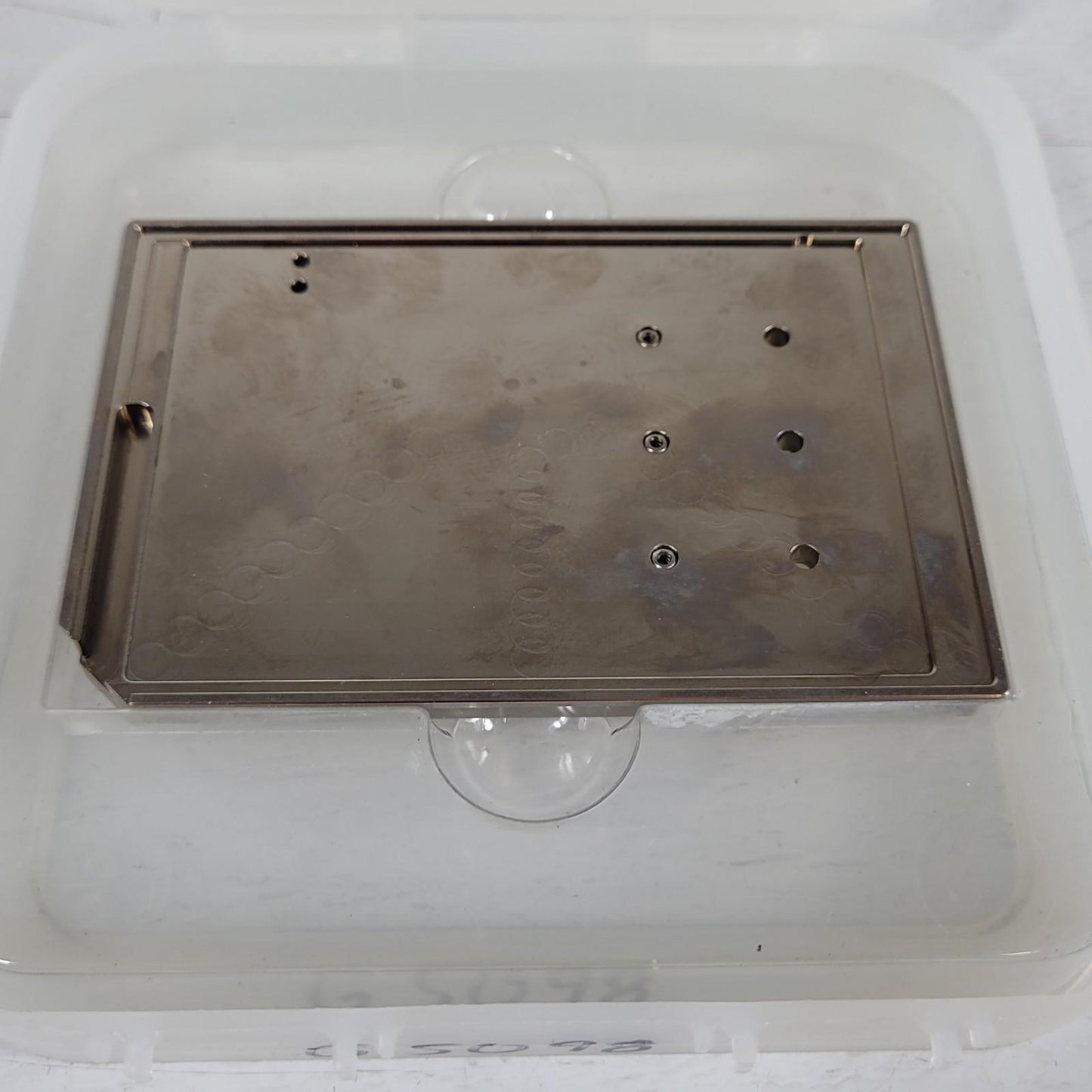 Bruker G5098 Maldi TOF Mass Spectrometer Accessories Adaptor Baseplate 5"x3.25"