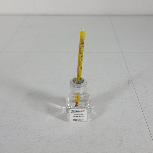 Thermco ACCI0301S Incubator Bottle Analog Thermometer 18°C to 50°C +/-1°C 30 mL