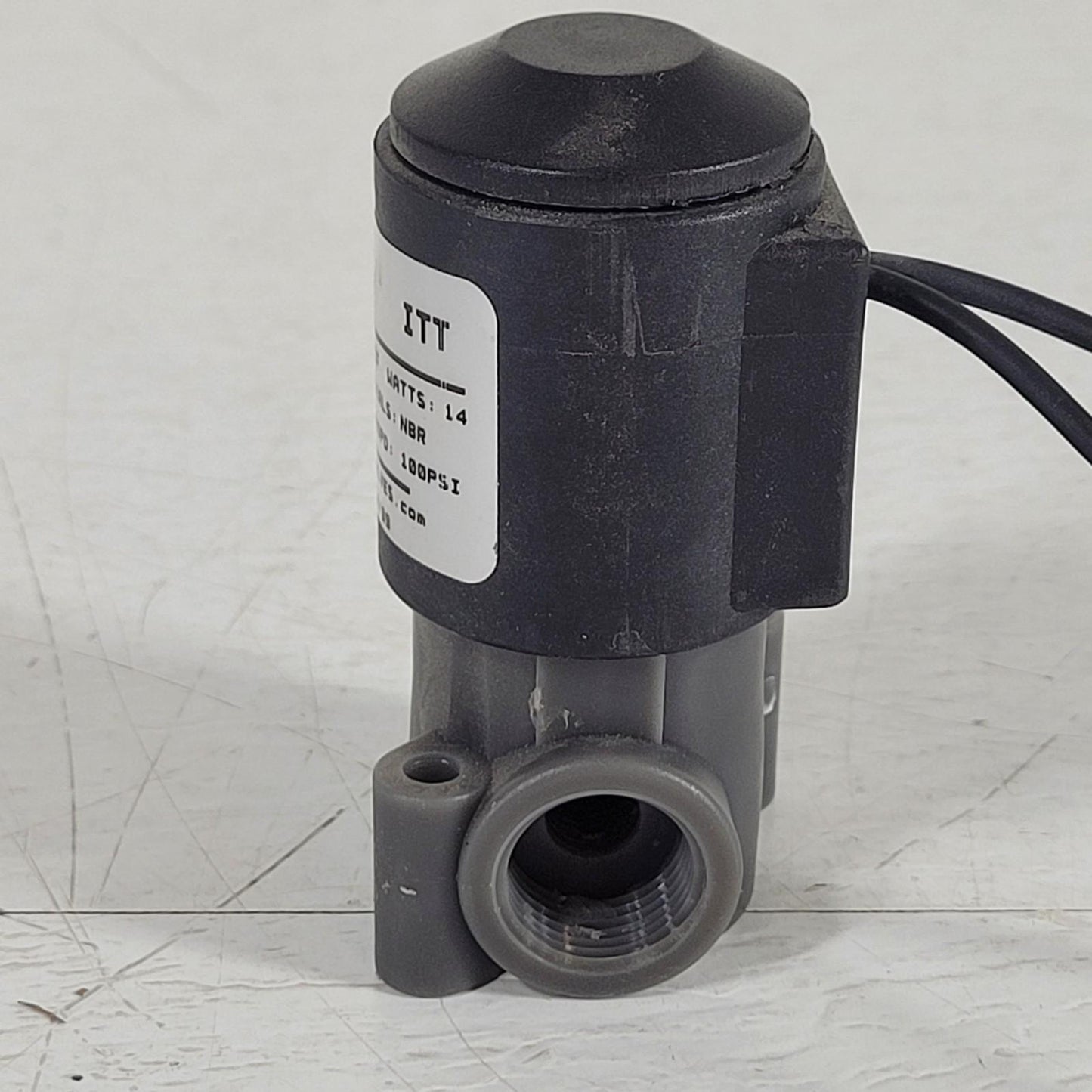 Alcon 02CZ062A1-4CCF Evolutionary Concepts Solenoid Valve 2 Way NC Delrin 3/8"