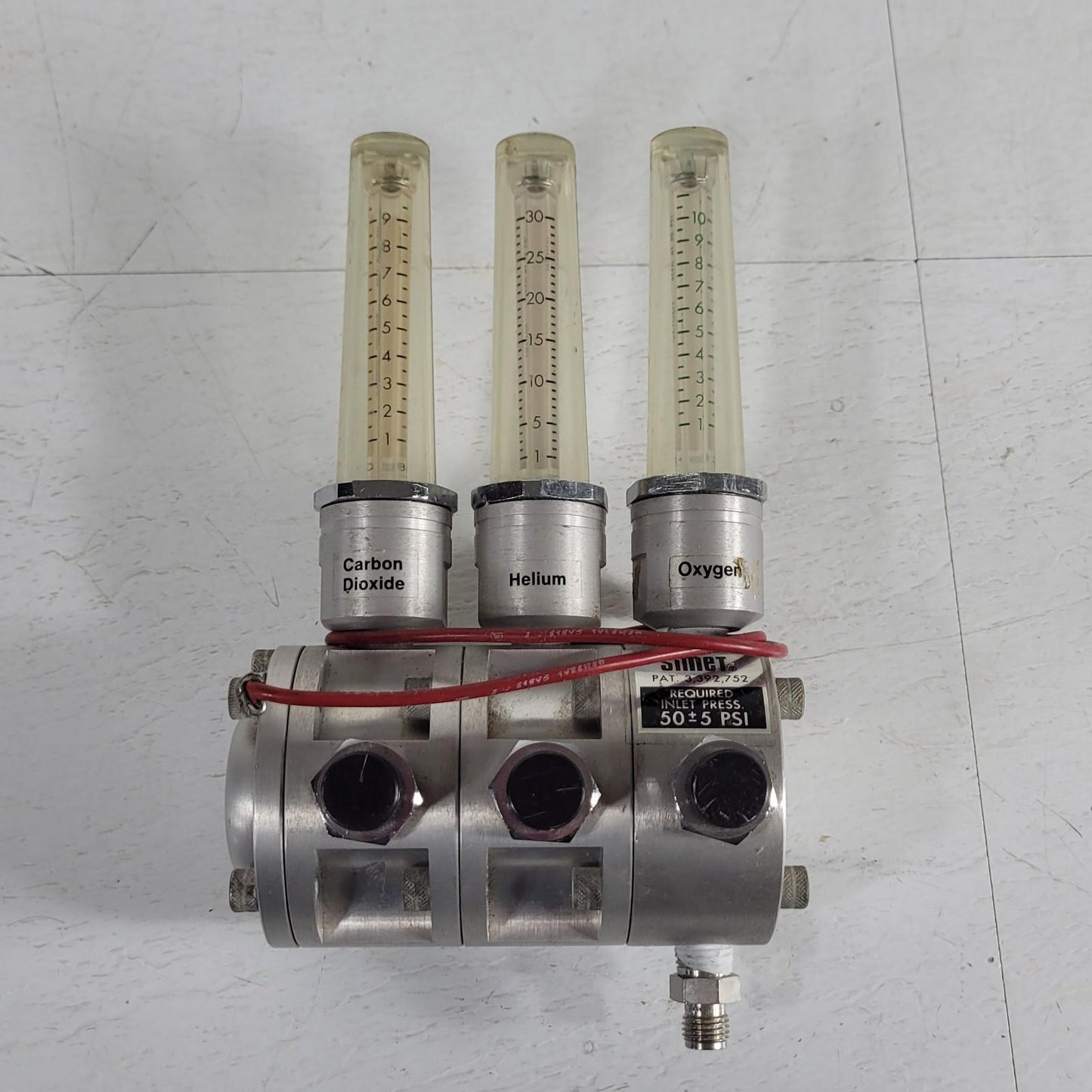 Parker Veriflo 15170003 Multi‑Gas Control Flowmeter Manifold Pres 50±5 PSI Simet