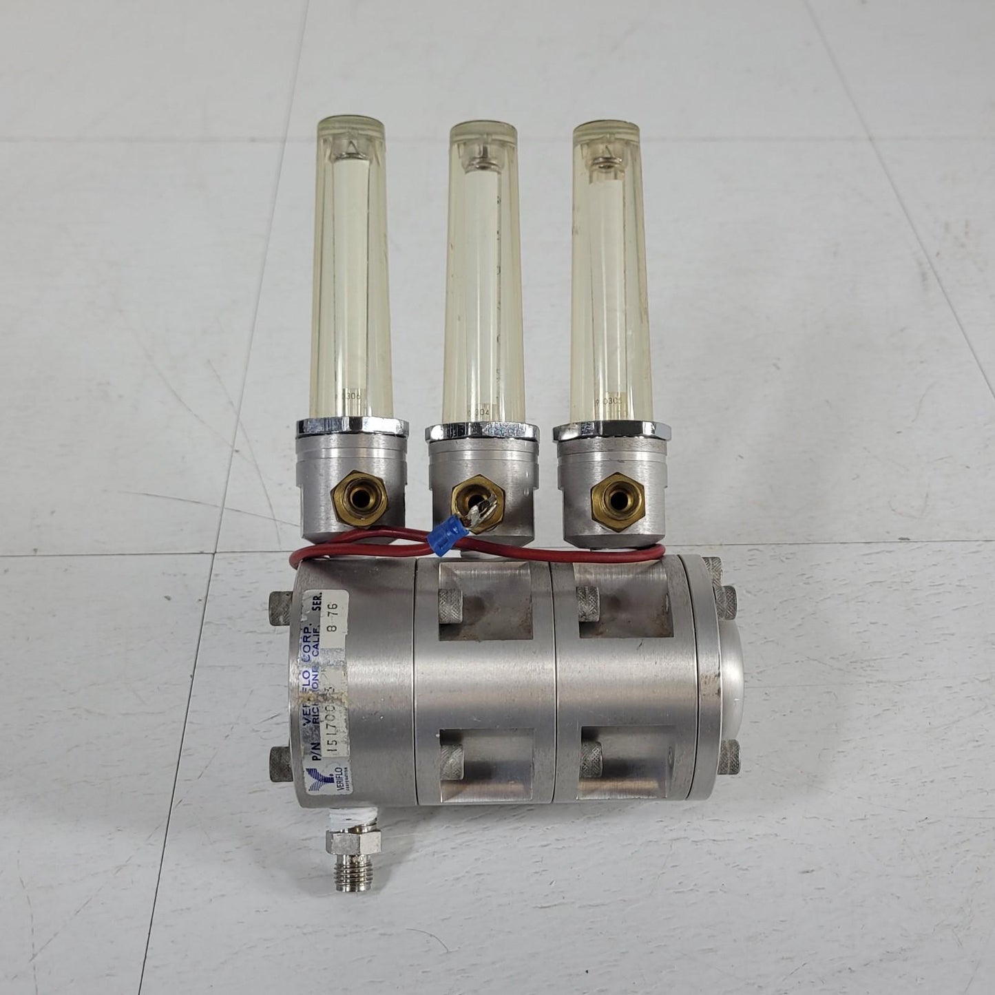 Parker Veriflo 15170003 Multi‑Gas Control Flowmeter Manifold Pres 50±5 PSI Simet