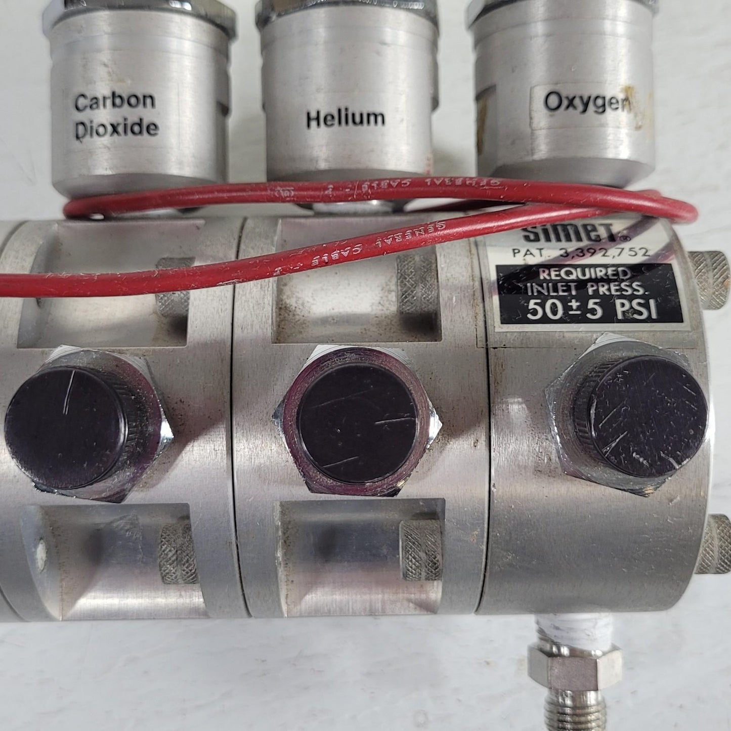 Parker Veriflo 15170003 Multi‑Gas Control Flowmeter Manifold Pres 50±5 PSI Simet