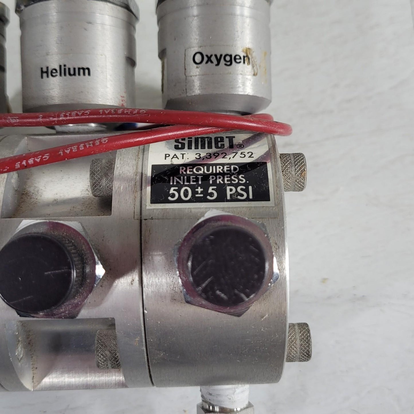 Parker Veriflo 15170003 Multi‑Gas Control Flowmeter Manifold Pres 50±5 PSI Simet