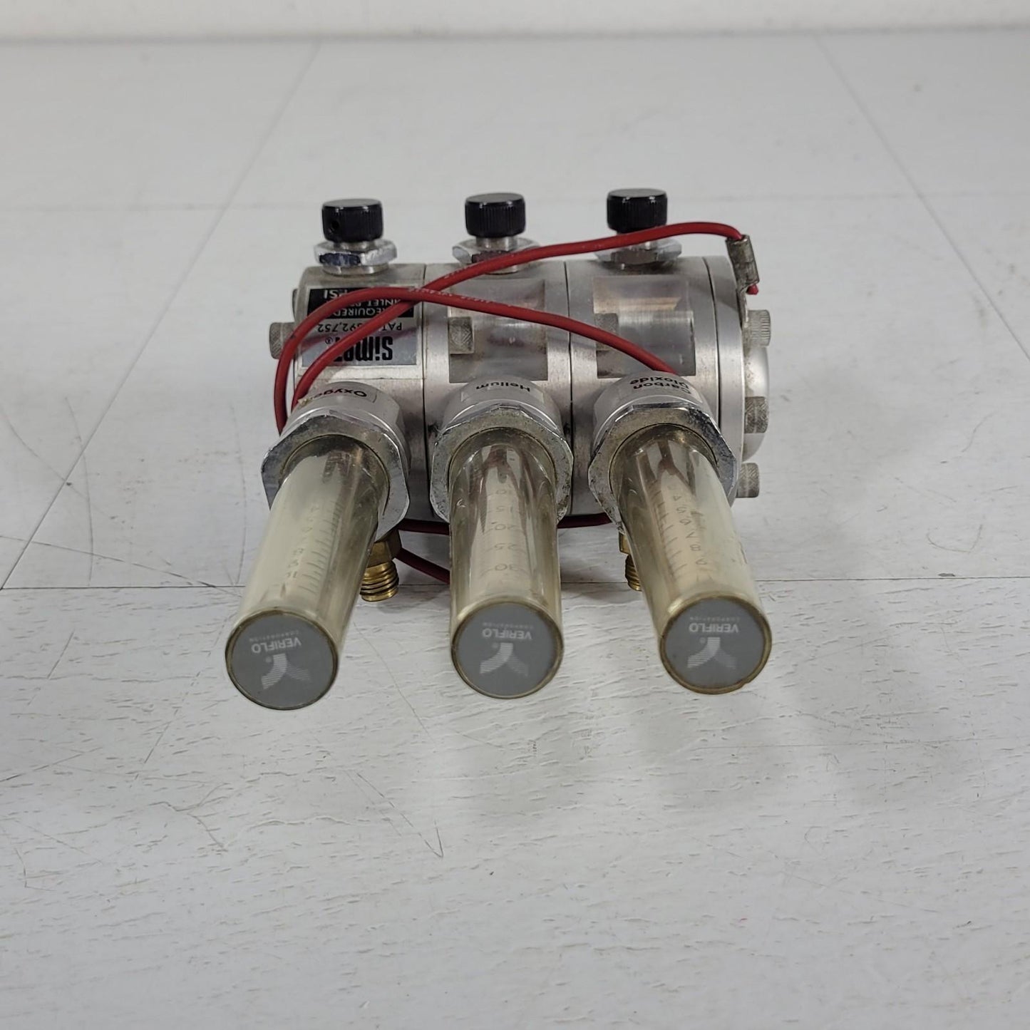 Parker Veriflo 15170003 Multi‑Gas Control Flowmeter Manifold Pres 50±5 PSI Simet