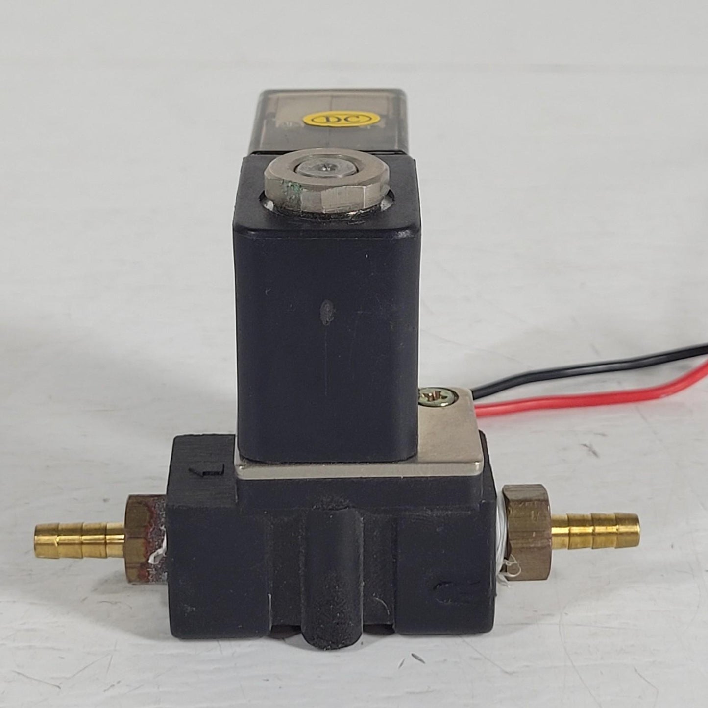 STC 100C Solenoid Coil 12VDC 6.5W w/ 1/8" NPT One Way Gas Adapter Shark Tube Fit