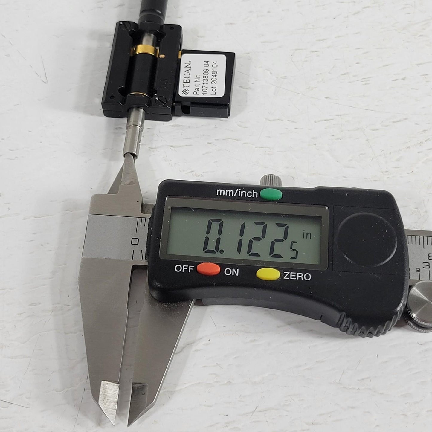 Tecan 10713809.04 Evo Ilid Block Tip Adapter Fluid Pickup Nozzle Solenoid Action