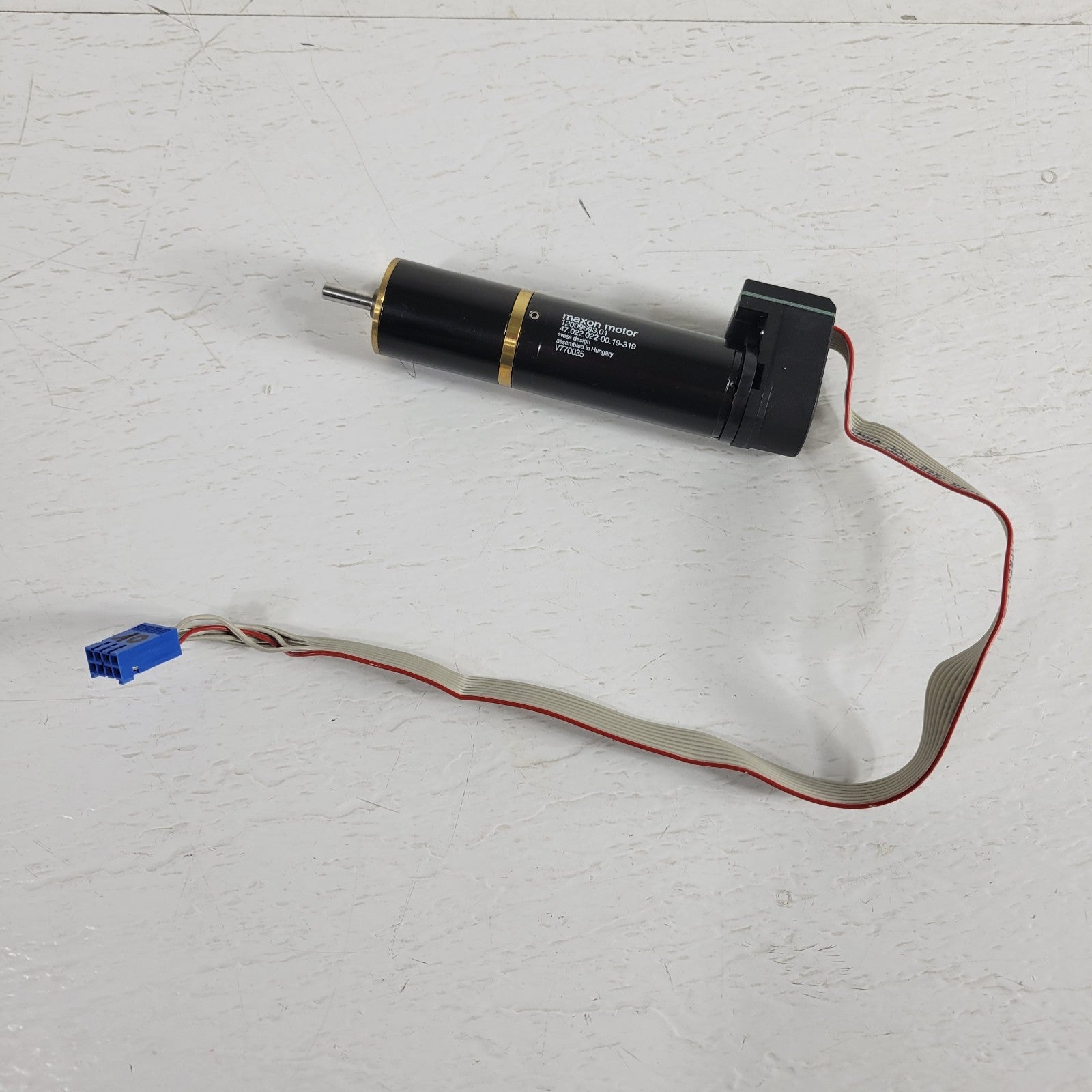 Maxon Motor 47.022.022-00.19-319 Evo DC Precision 8 Pin Sensor Flatten ...