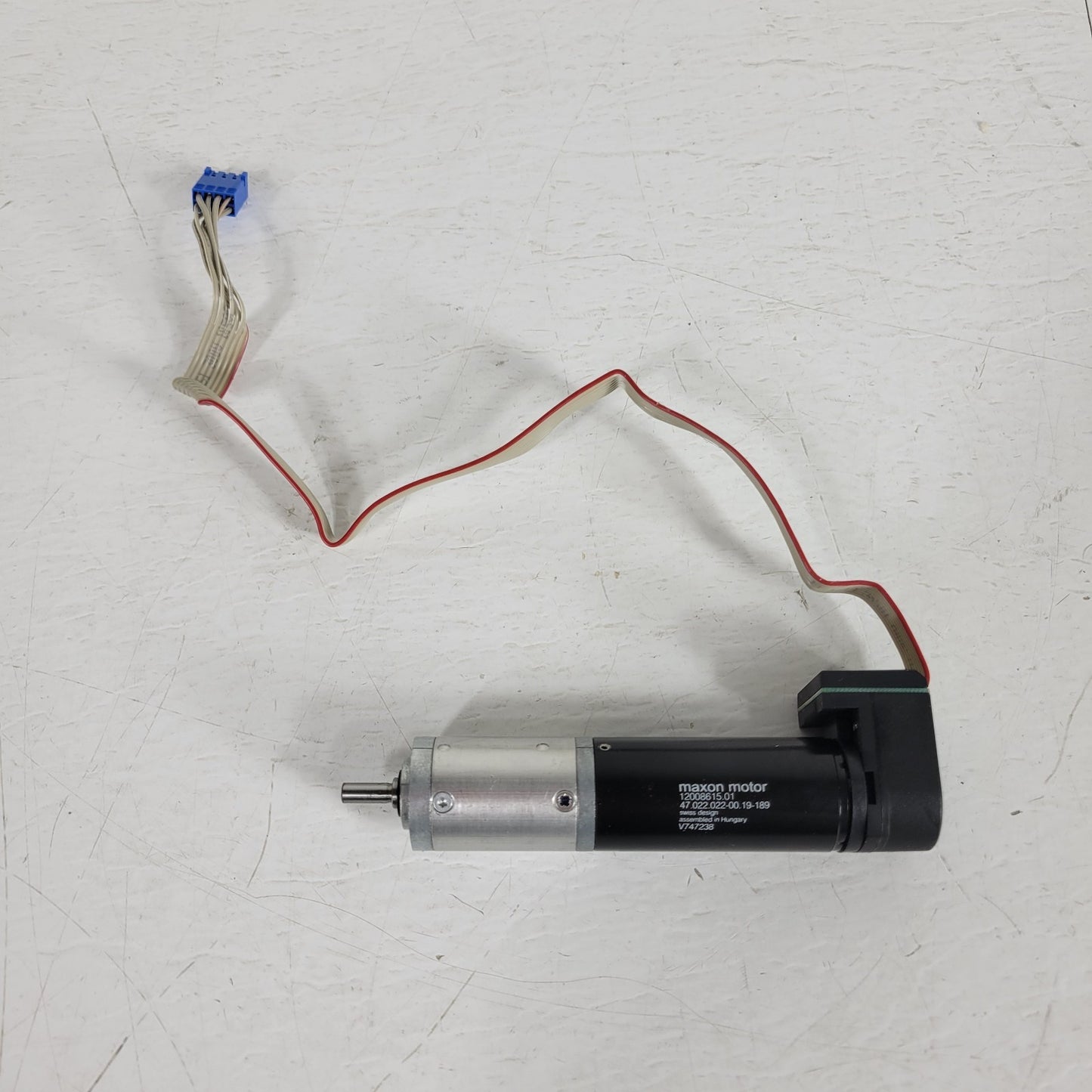 Maxon Motor 47.022.022-00.19-189 Evo DC Precision 8 Pin Sensor Flattened Shaft