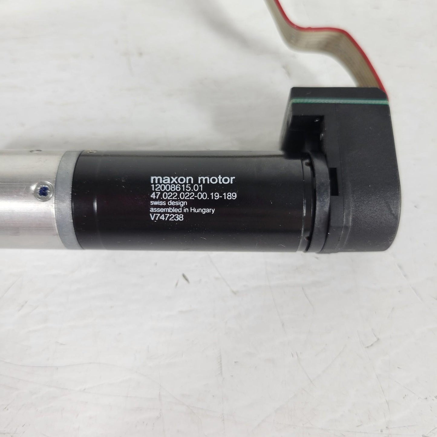 Maxon Motor 47.022.022-00.19-189 Evo DC Precision 8 Pin Sensor Flattened Shaft