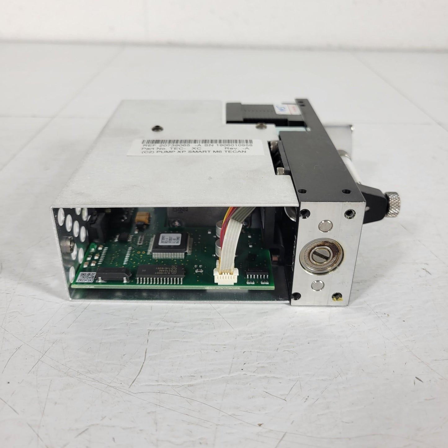 Tecan XP Smart M6 20739065 Motorized Syringe Pump Module 1mL Freedom Evo Rev A