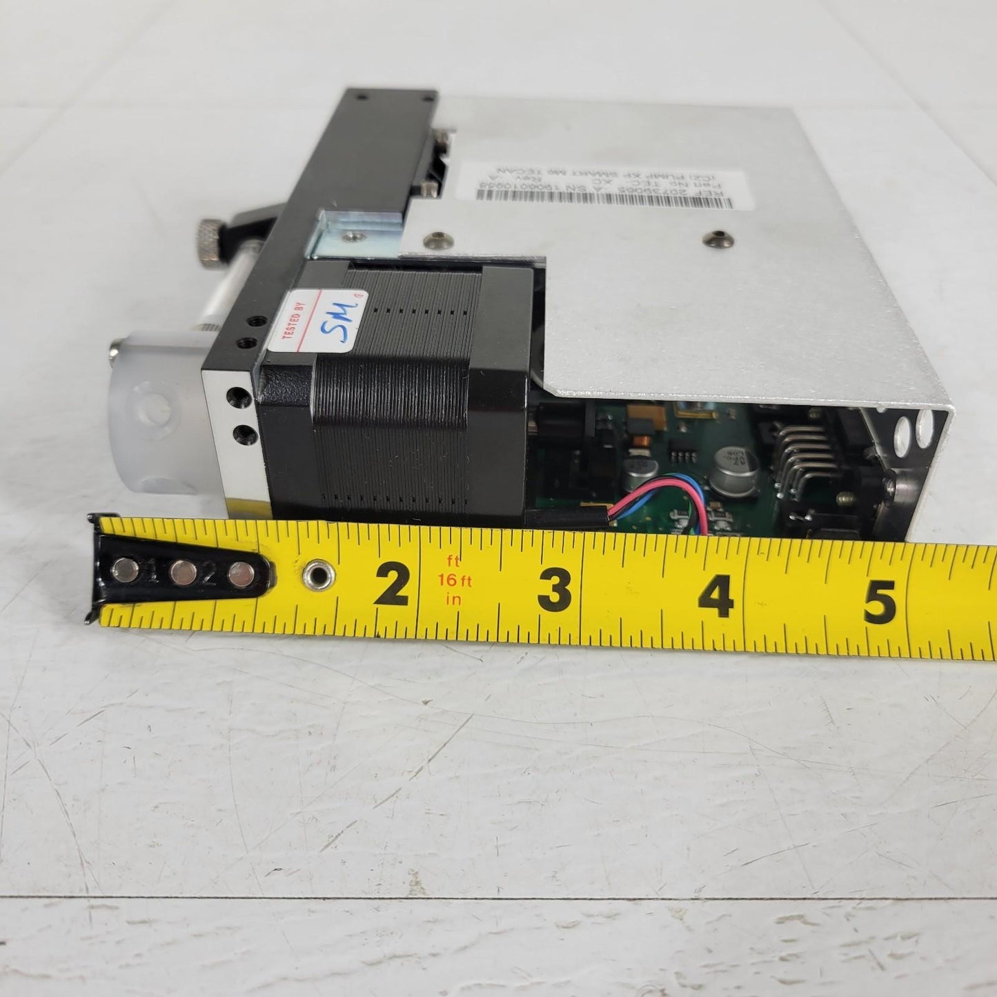 Tecan XP Smart M6 20739065 Motorized Syringe Pump Module 1mL Freedom Evo Rev A