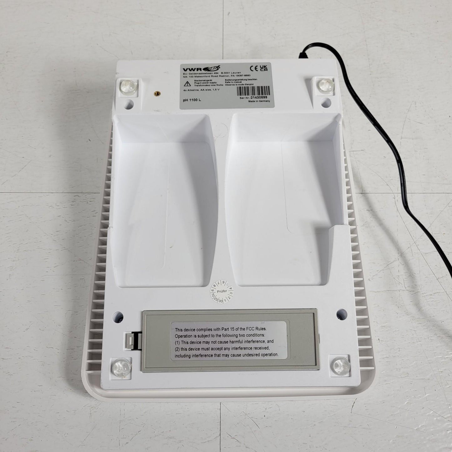 VWR pH1100L pHenomenal Compact Digital pH Meter USB Interface (AR) Functionality