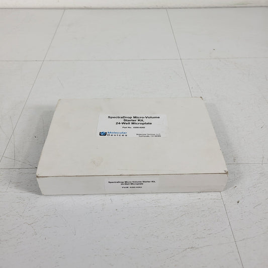 Molecular Devices 0200-6262 SpectraDrop Micro-Volume Starter Kit 24-Well Plate