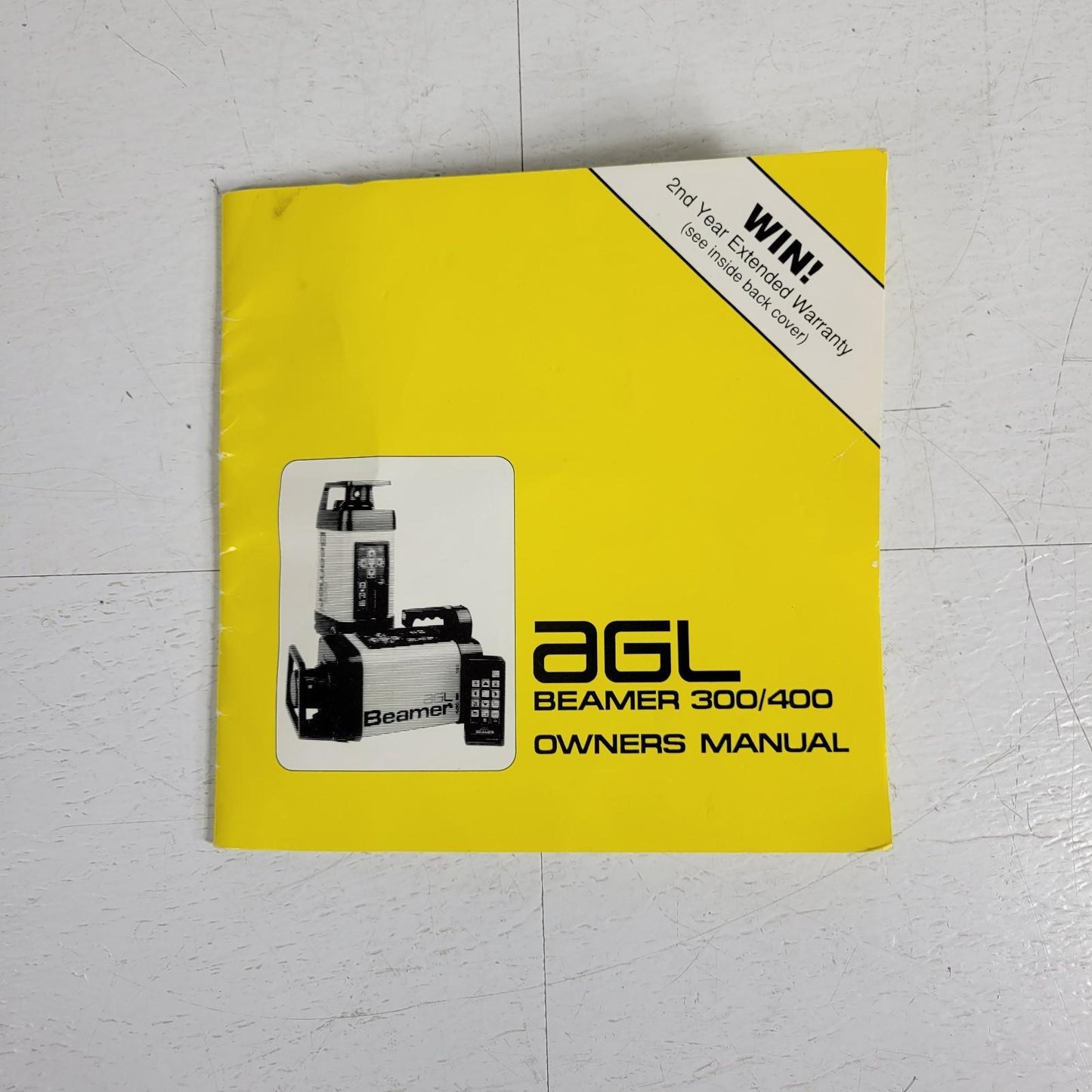 AGL BEAMER 400S Electronic Self-Leveling  HeNe Laser Transmitter 120/240 VAC