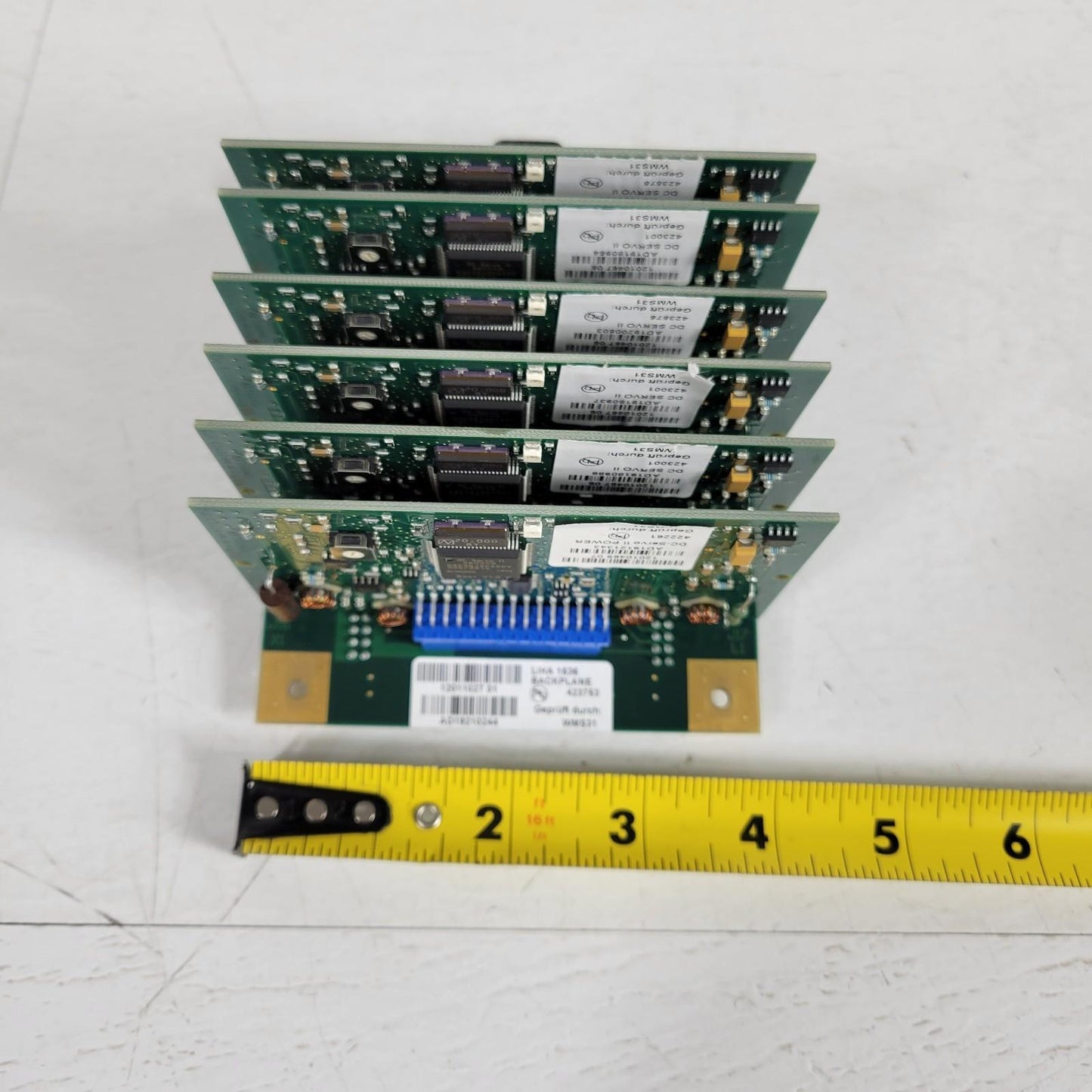 Tecan DC Servo II 64F2612FA20V Motor Driver 6 Board 12 Channel Backplane Module