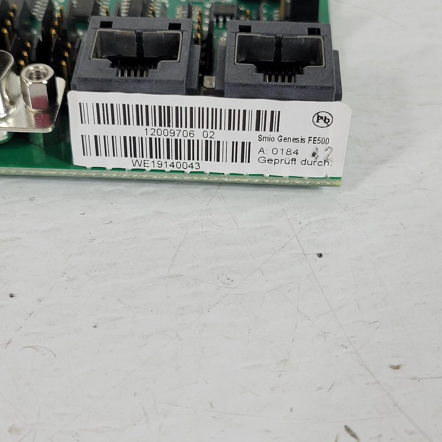 Tecan Smio Genesis FE500 Multipurpose Expansion IO Board Sensor Serial Ethernet