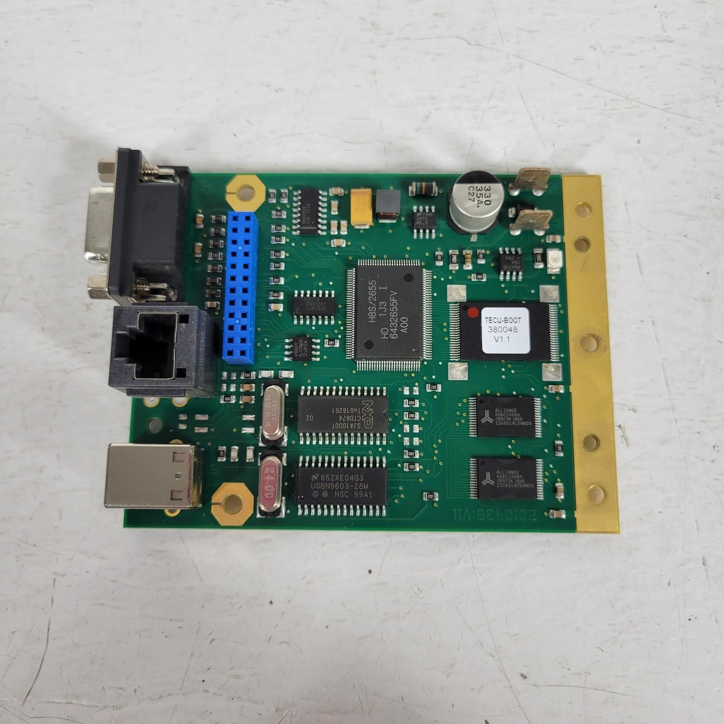Tecan TE-CU USB Expansion IO Board Serial Ethernet HD6432655FV Boot Controller