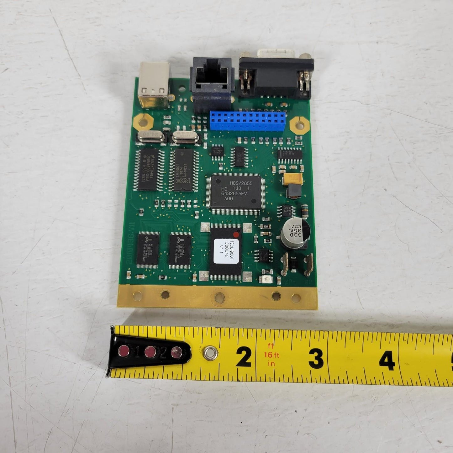 Tecan TE-CU USB Expansion IO Board Serial Ethernet HD6432655FV Boot Controller