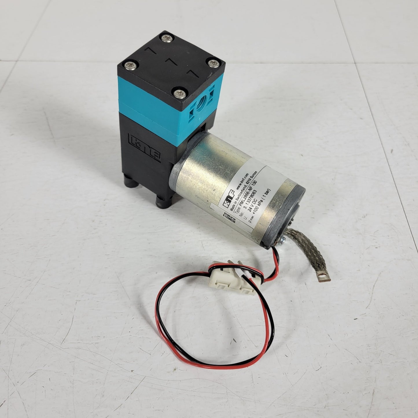 KNF PML2866-NF100 One Way Diaphragm Manifold Liquid Pump 24V 1A 24W Waste Fluid