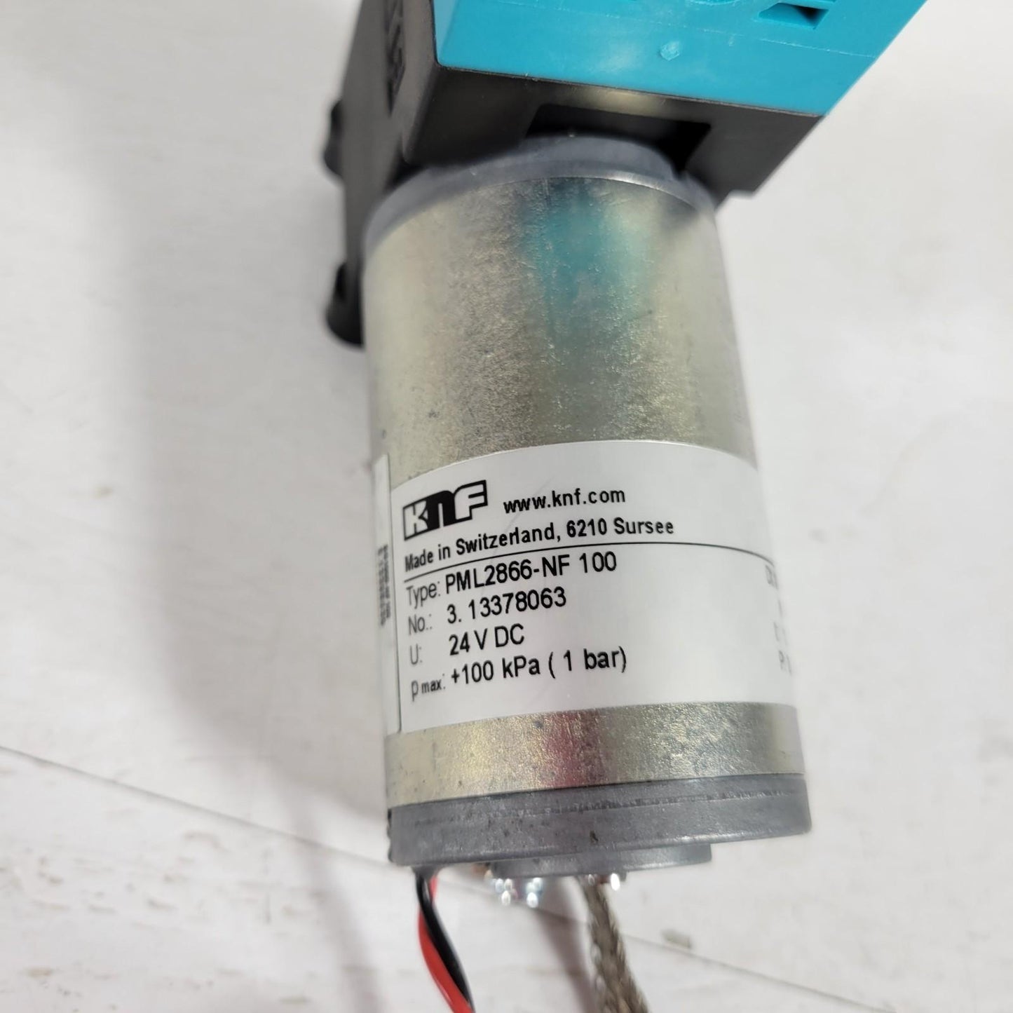 KNF PML2866-NF100 One Way Diaphragm Manifold Liquid Pump 24V 1A 24W Waste Fluid